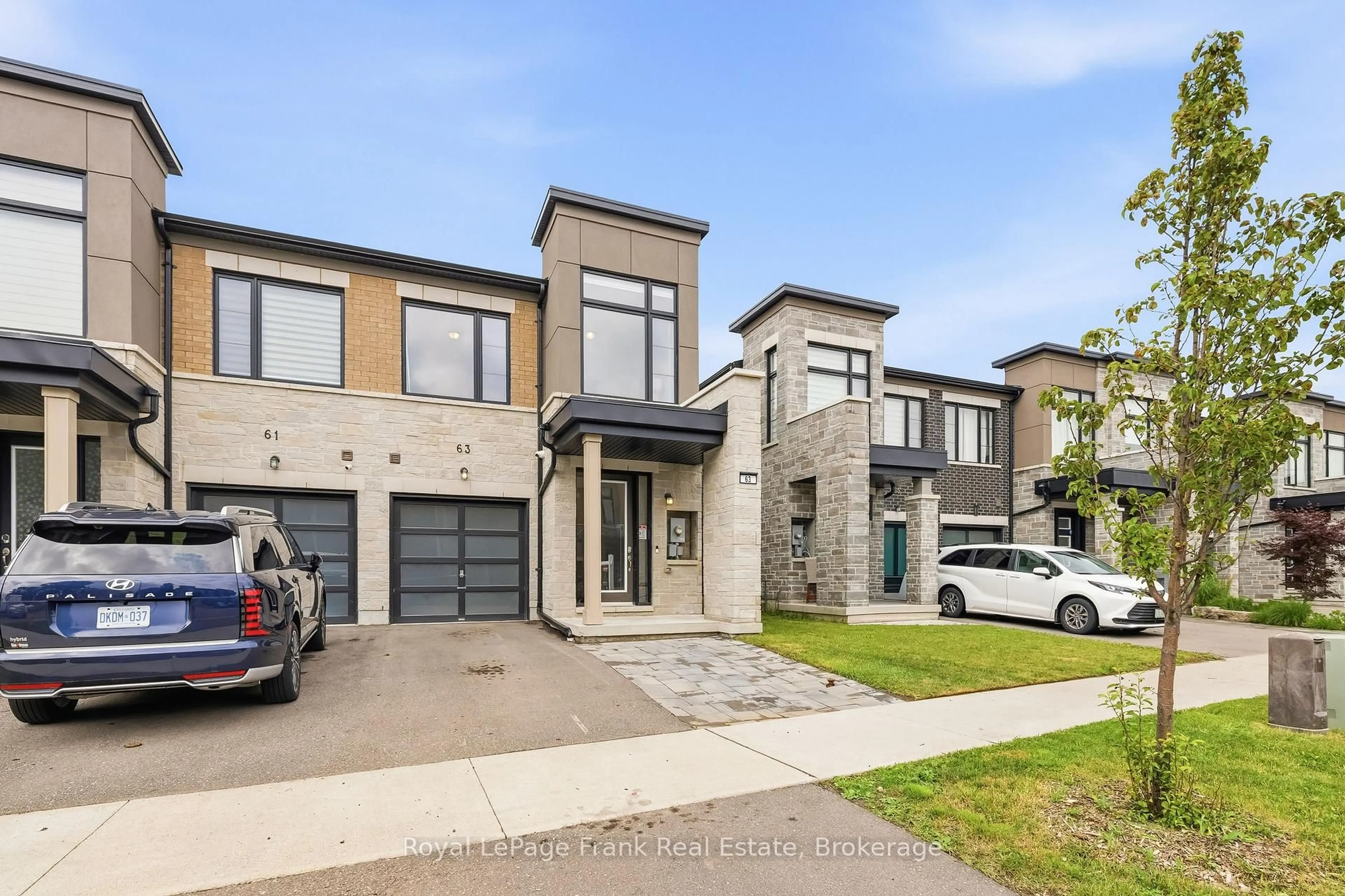 Home with brick exterior material, street for 63 Pine Gate Pl, Whitby Ontario L1R 0S2