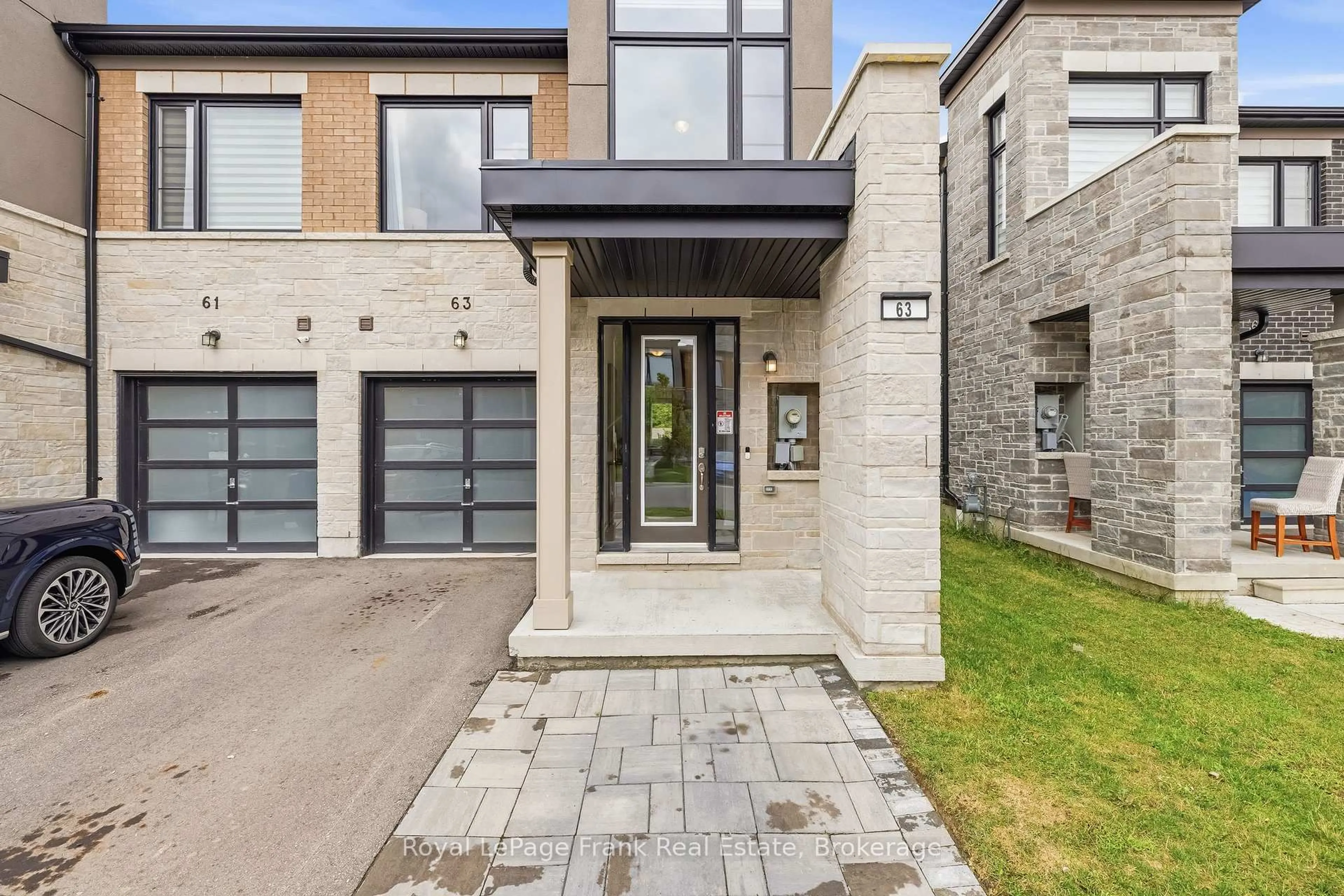 Home with brick exterior material, street for 63 Pine Gate Pl, Whitby Ontario L1R 0S2
