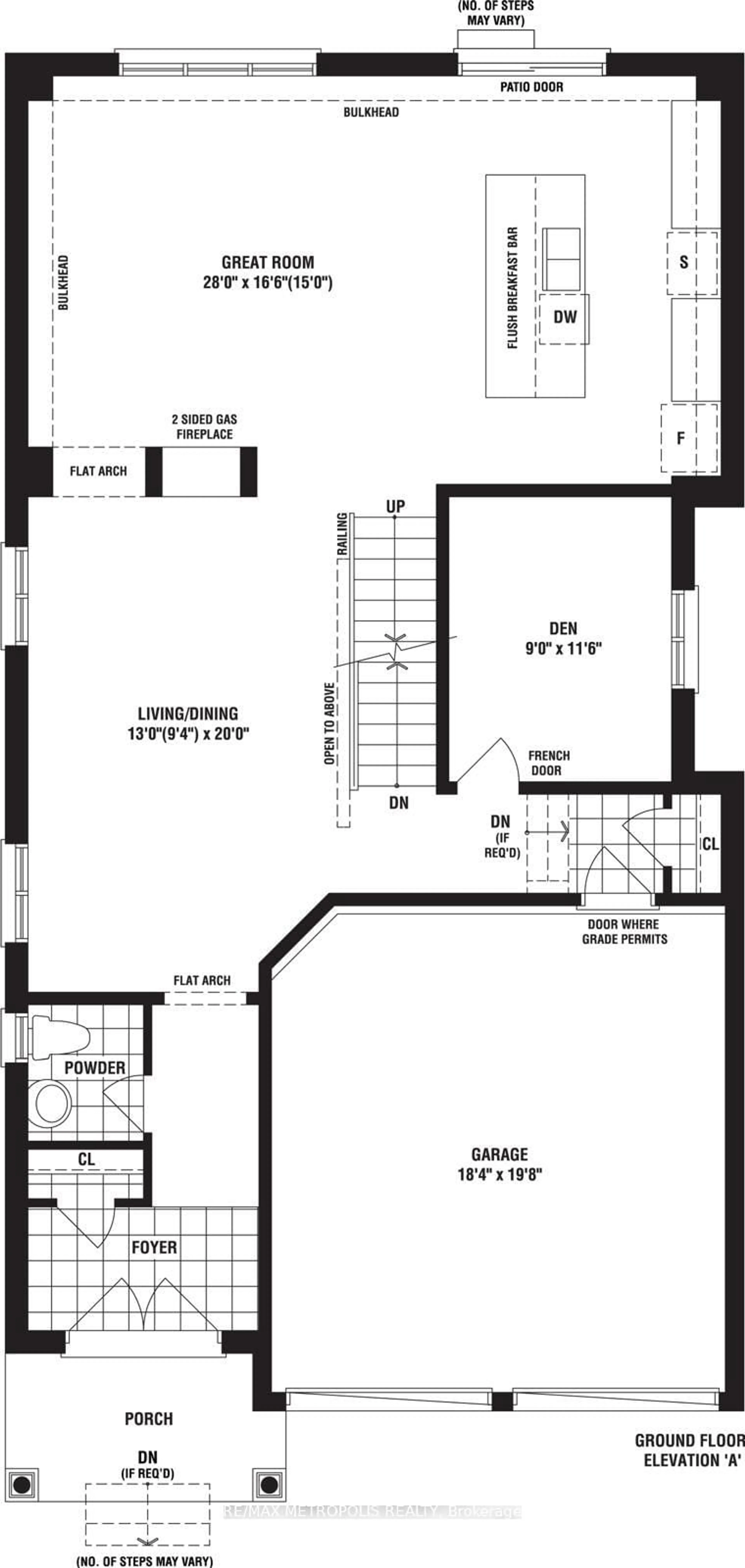 Floor plan for 1207 Wilmington Ave, Oshawa Ontario L1L 0T4