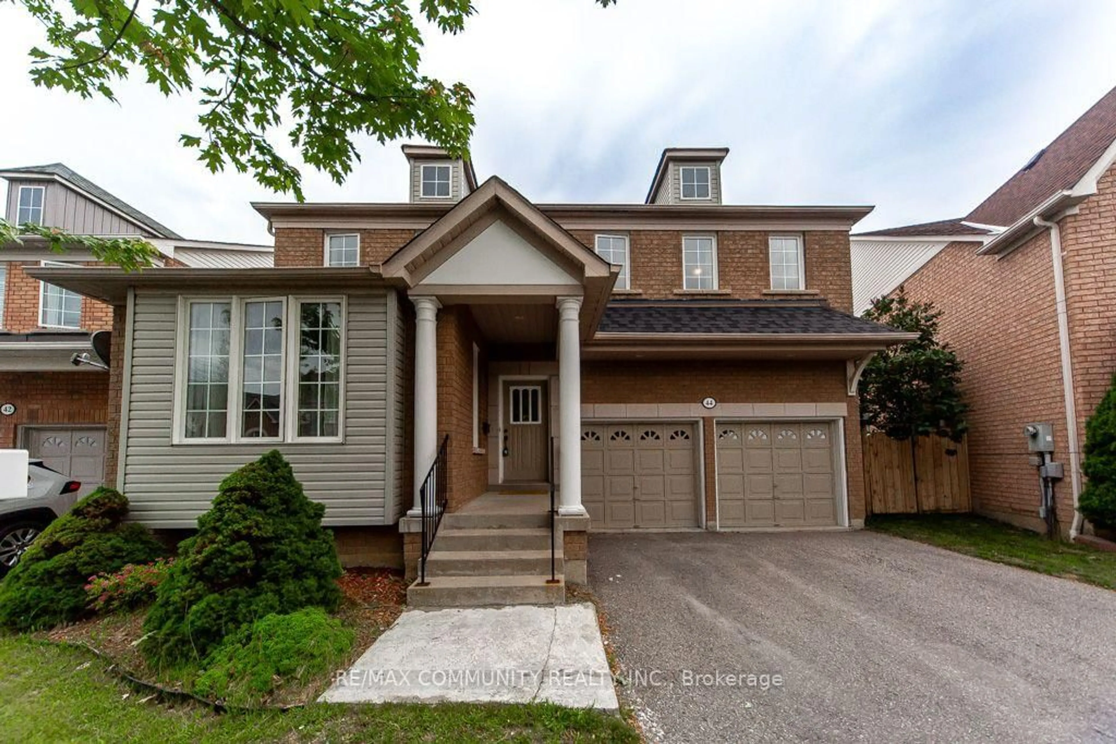 Home with brick exterior material, street for 44 Haskell Ave, Ajax Ontario L1T 4Y8