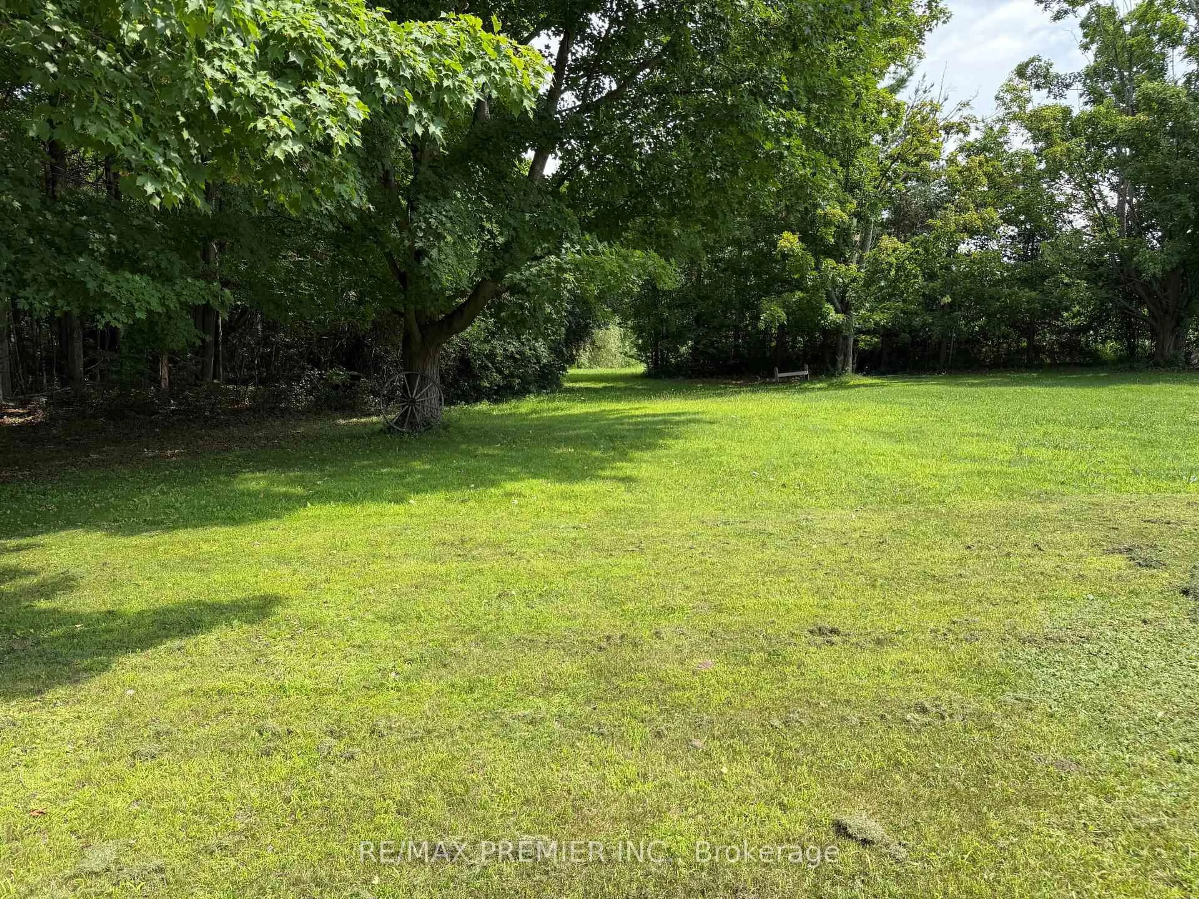 A pic from outside/outdoor area/front of a property/back of a property/a pic from drone, forest/trees view for 4430 Liberty St, Clarington Ontario L1C 3E6