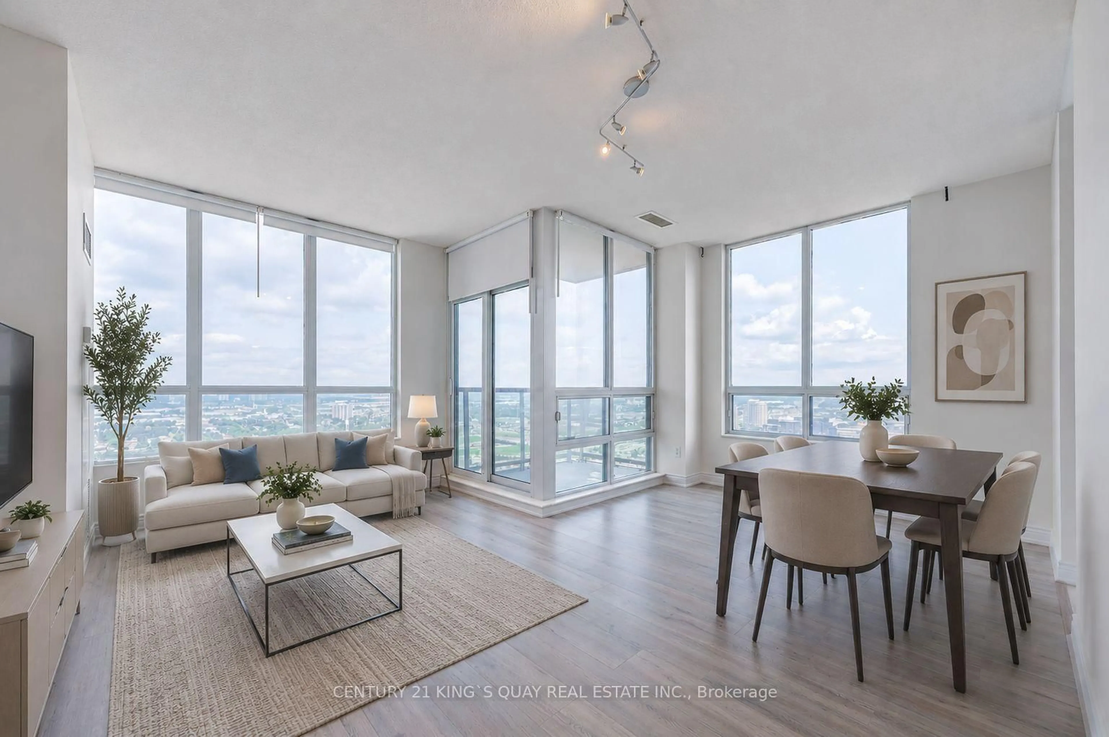 Living room with furniture, unknown for 50 Brian Harrison Way #PH3803, Toronto Ontario M1P 5J4