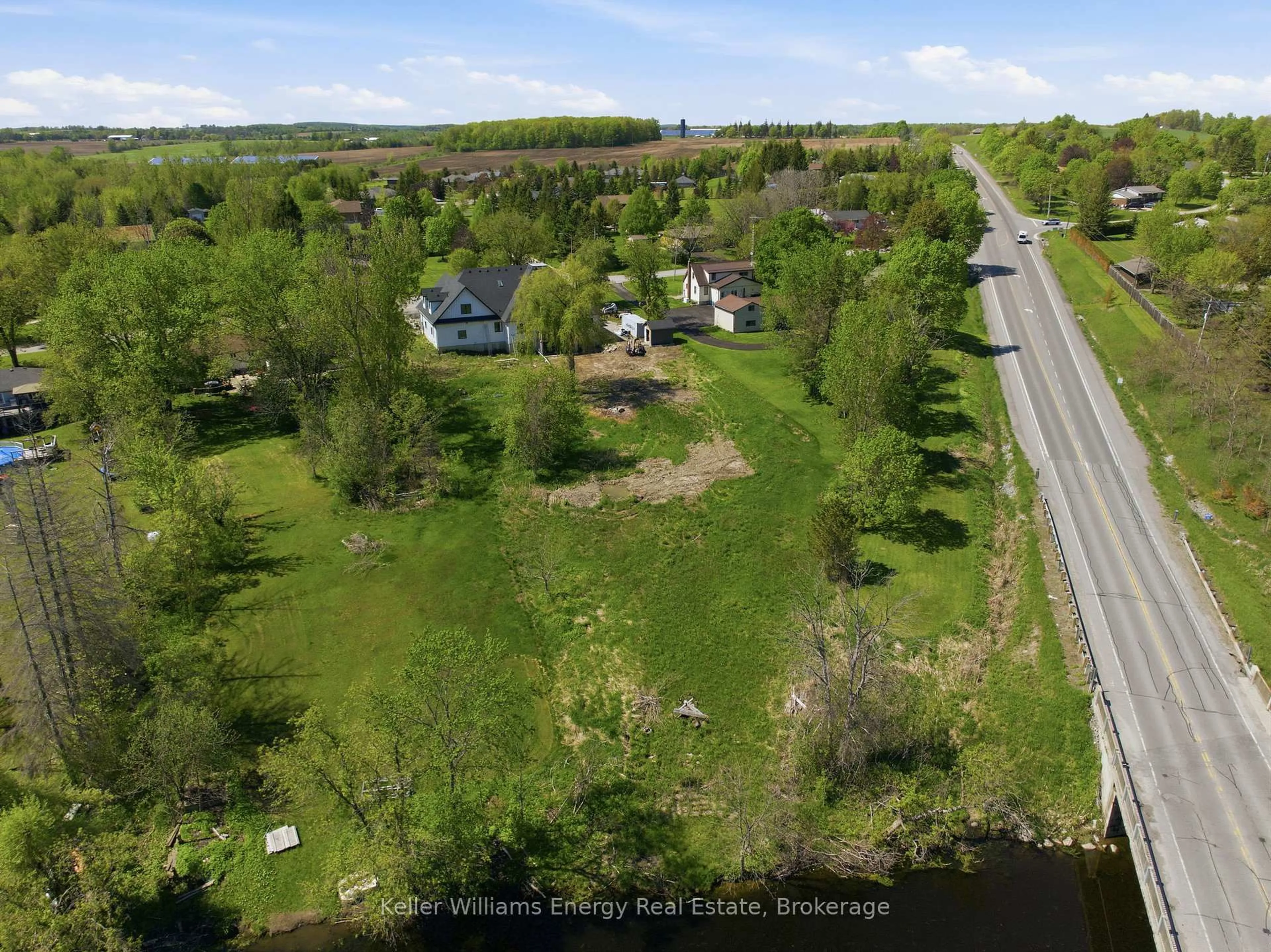 A pic from outside/outdoor area/front of a property/back of a property/a pic from drone, water/lake/river/ocean view for 143 River St, Scugog Ontario L0C 1G0