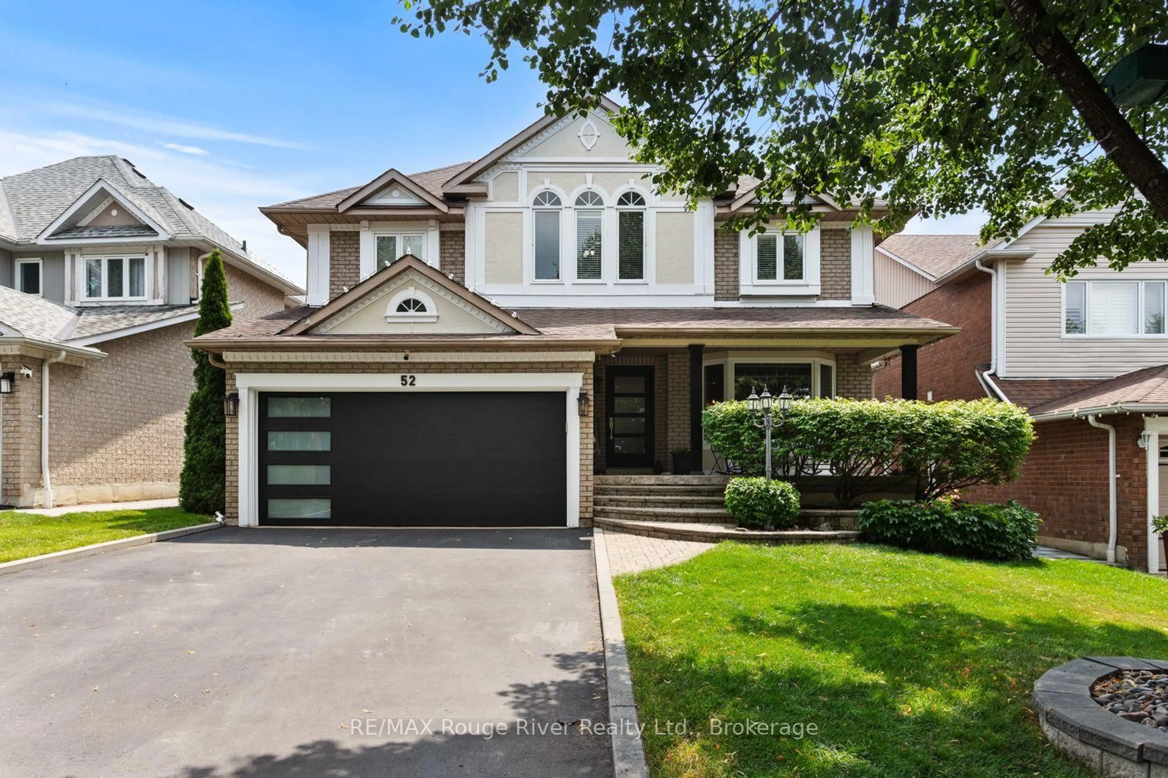 Home with brick exterior material, street for 52 Mortimer Cres, Ajax Ontario L1T 3Y2