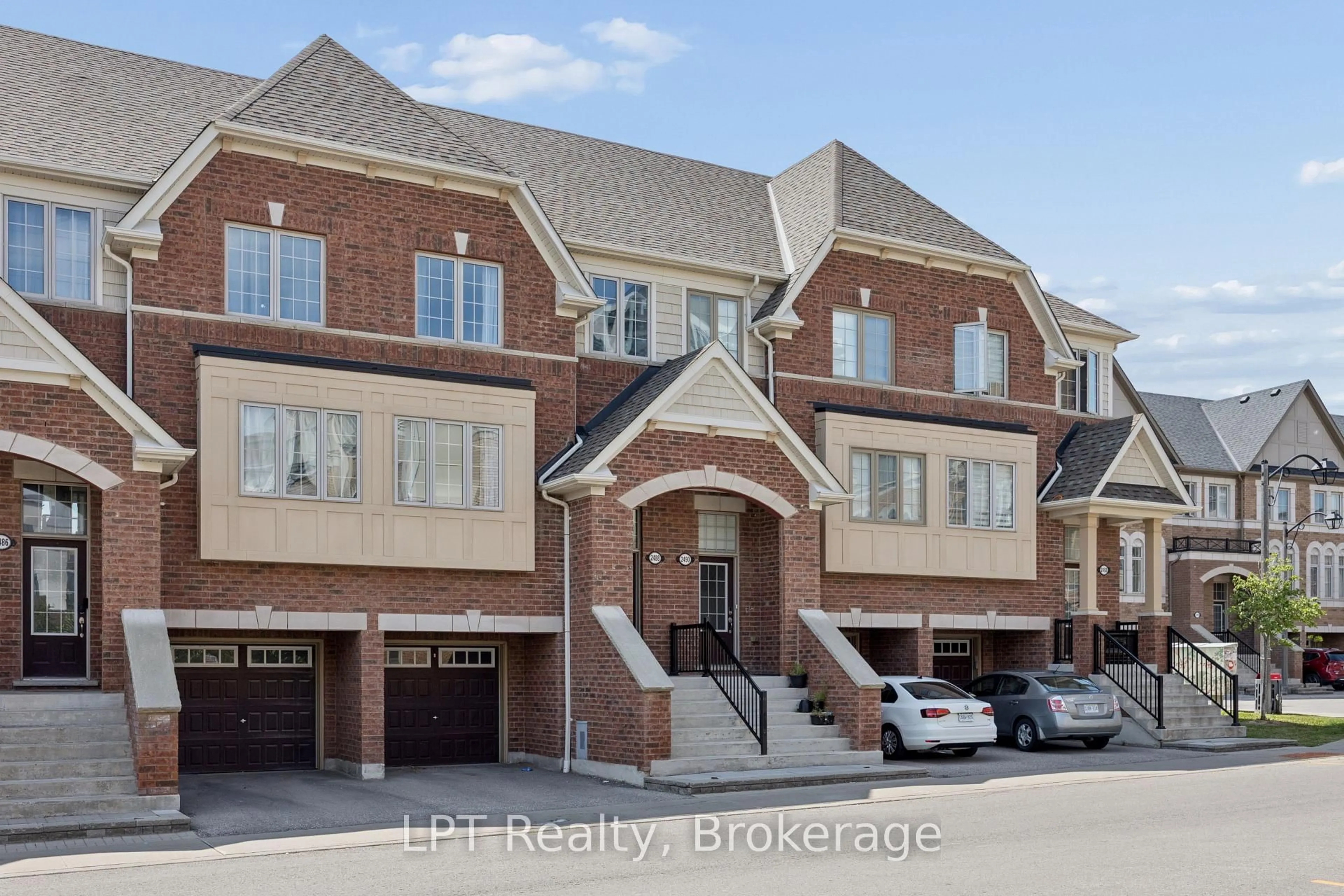 Home with brick exterior material, street for 2488 Bromus Path, Oshawa Ontario L1L 0K7