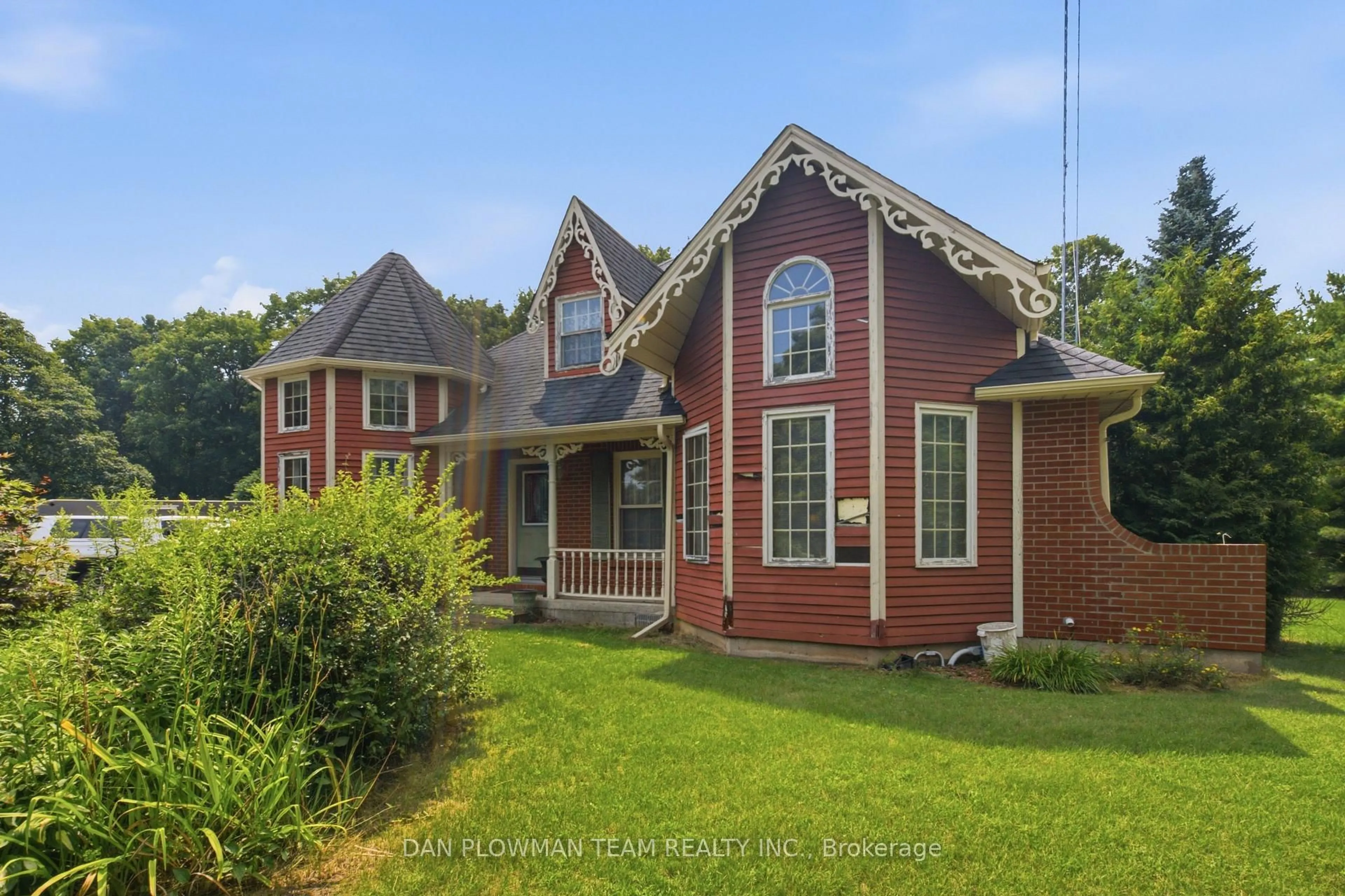 Home with brick exterior material, street for 3310 Old Scugog Rd, Clarington Ontario L1C 4H3