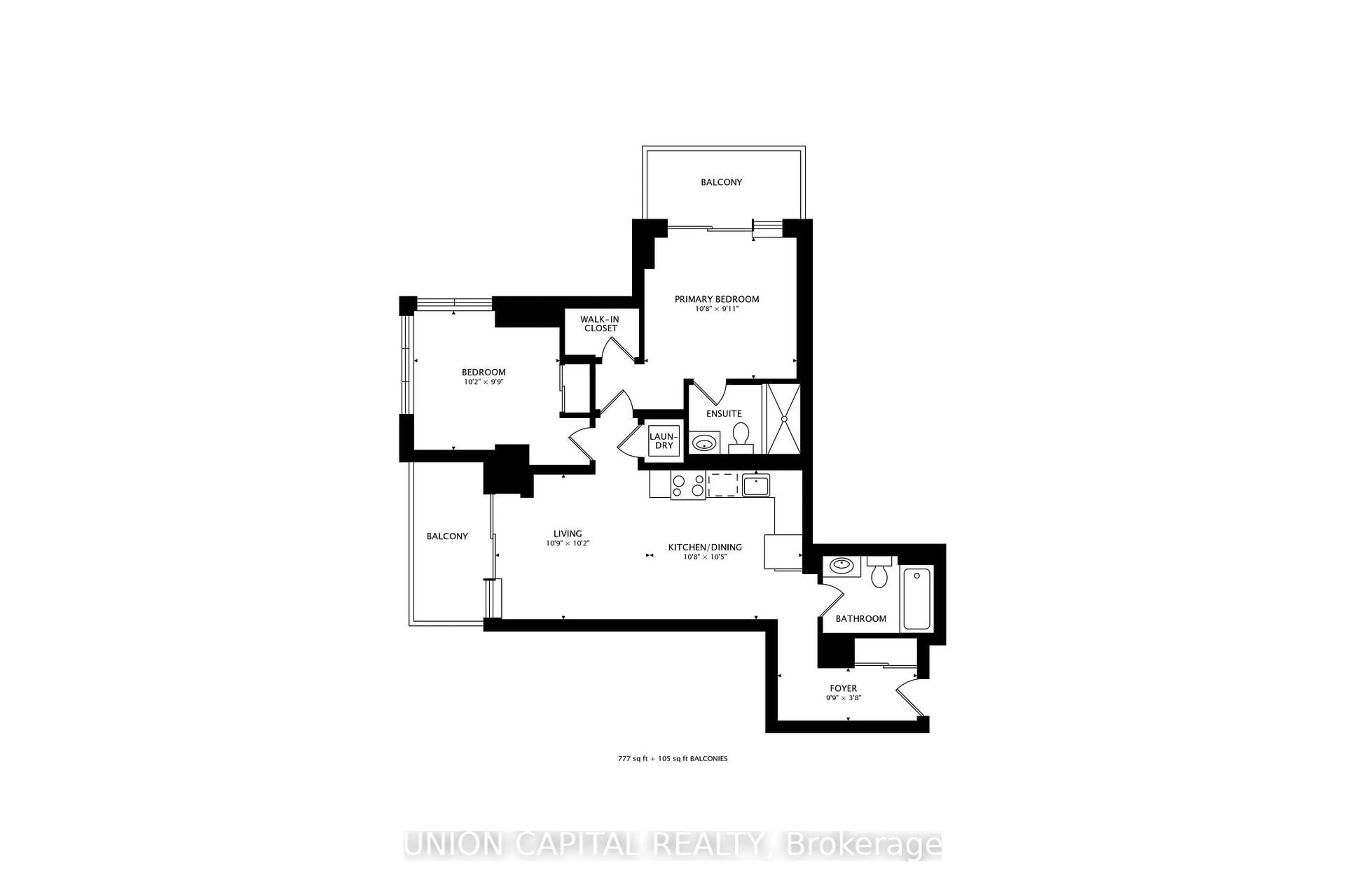 Floor plan for 1435 Celebration Dr #415, Pickering Ontario L1W 0C4