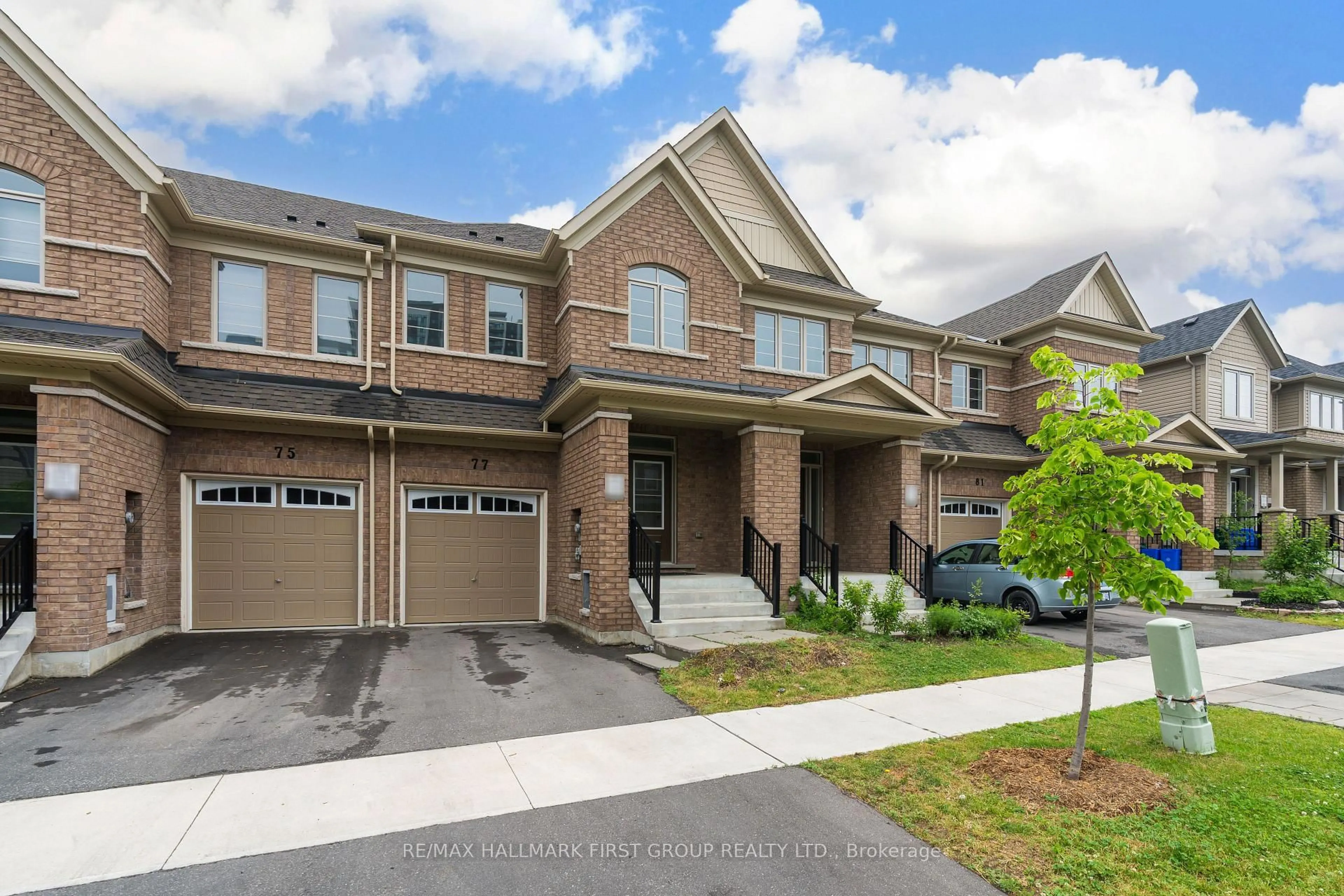 Home with brick exterior material, street for 77 Air Dancer Cres, Oshawa Ontario L1L 0V3