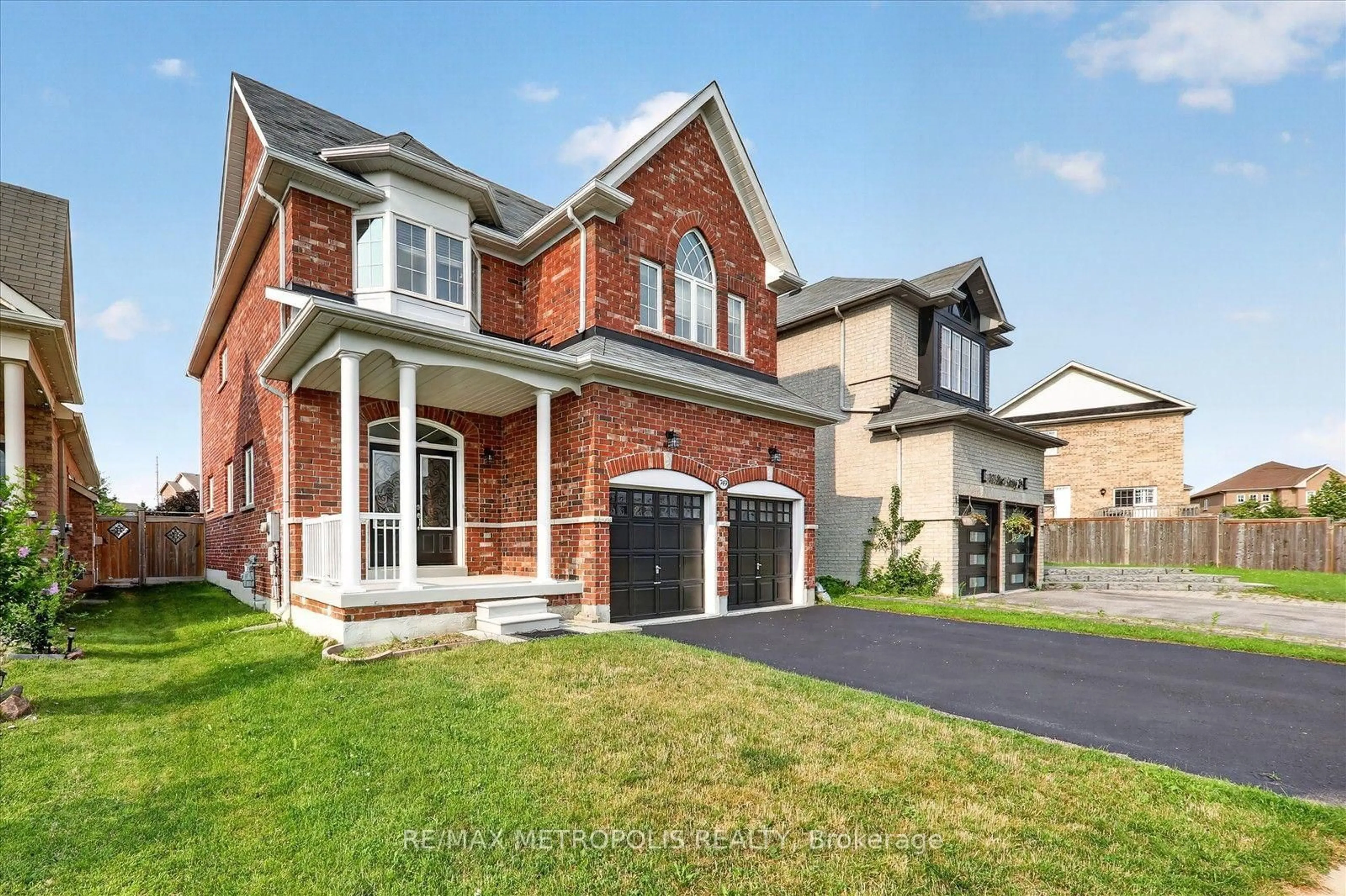 Home with brick exterior material, street for 749 Black Cherry Dr, Oshawa Ontario L1K 0P4