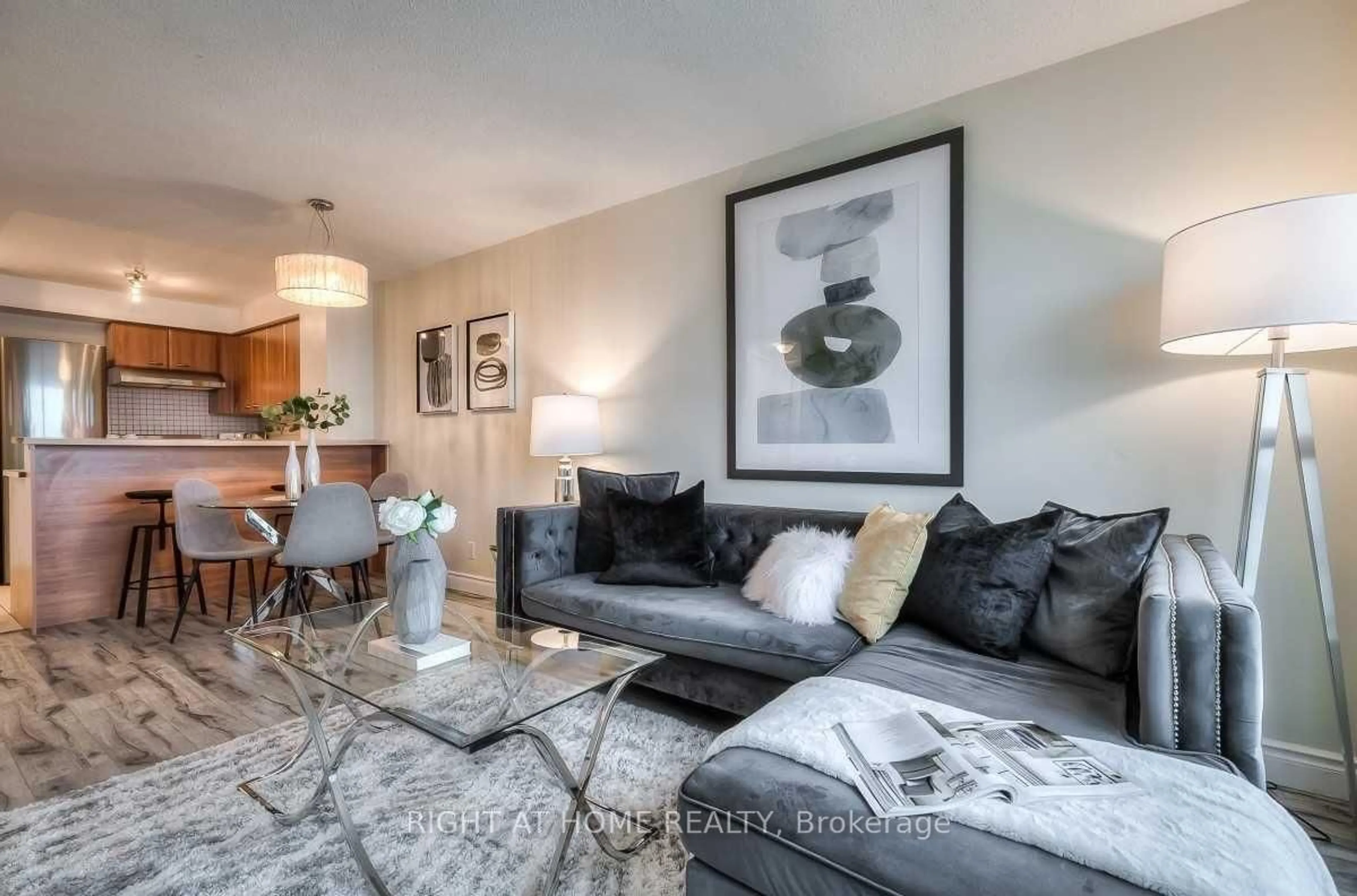 Living room with furniture, unknown for 38 Lee Centre Dr #2308, Toronto Ontario M1H 3J7
