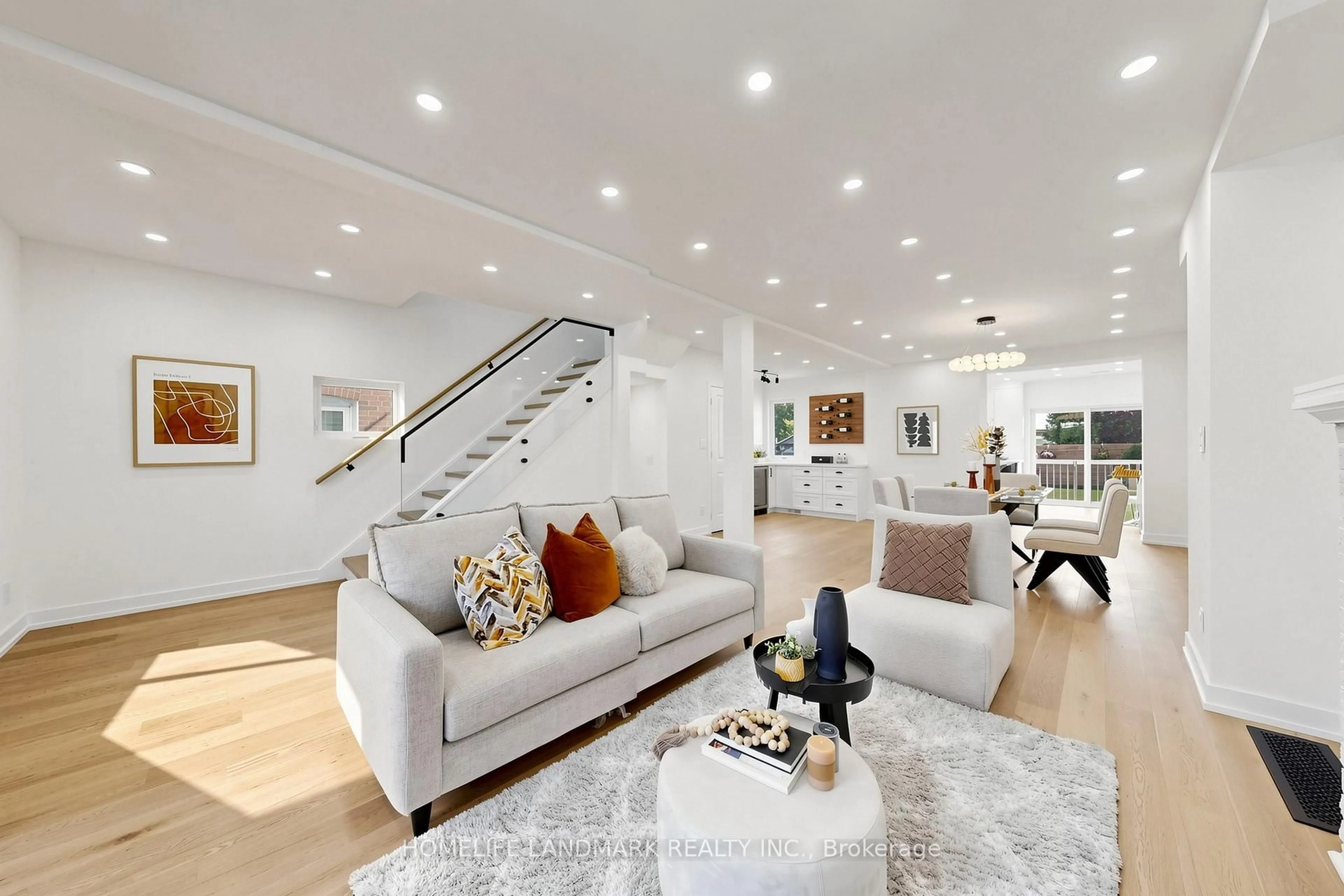 Living room with furniture, unknown for 55 Chilton Rd, Toronto Ontario M4J 3C7