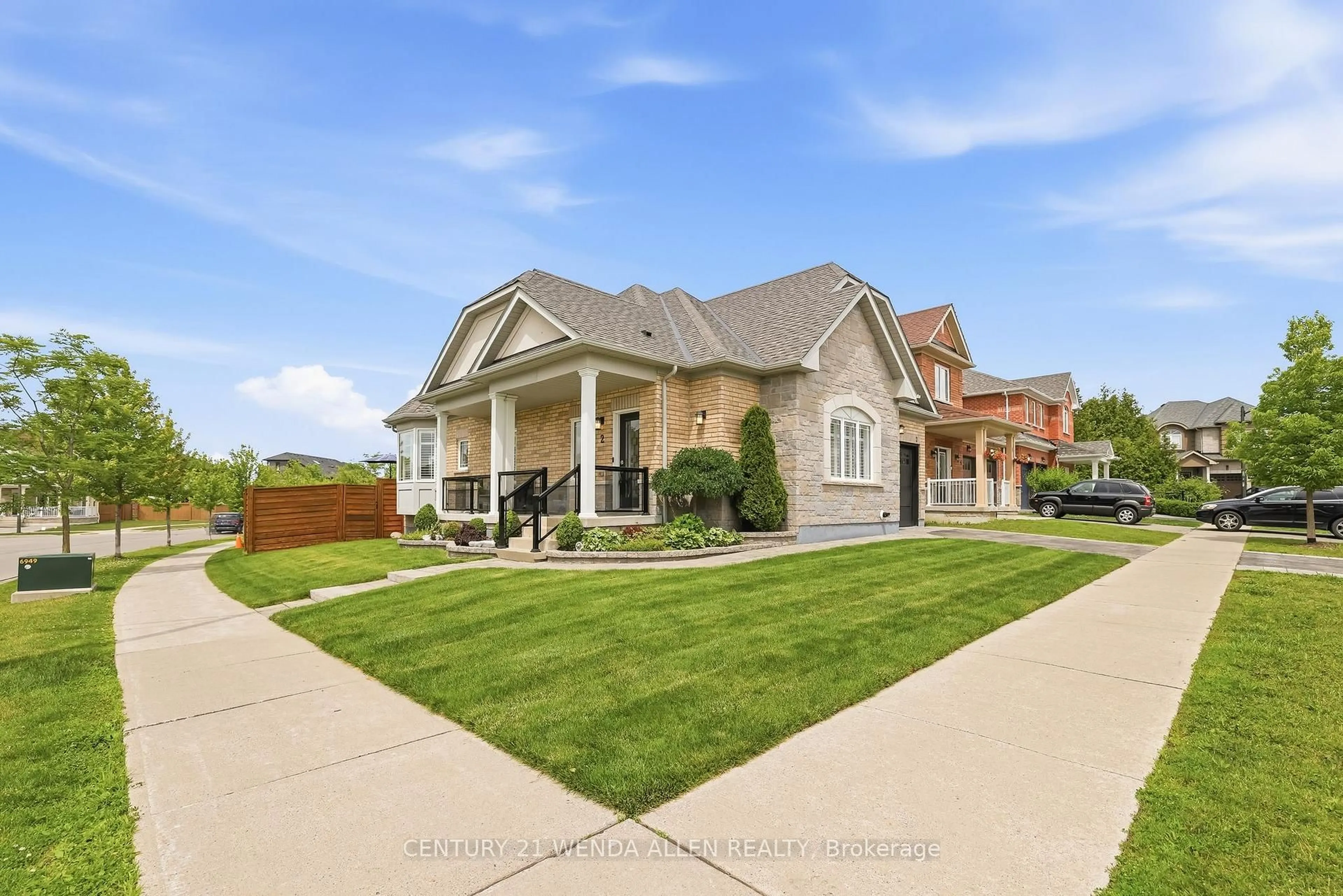 Home with brick exterior material, street for 2 Rushlands Cres, Whitby Ontario L1R 0M7