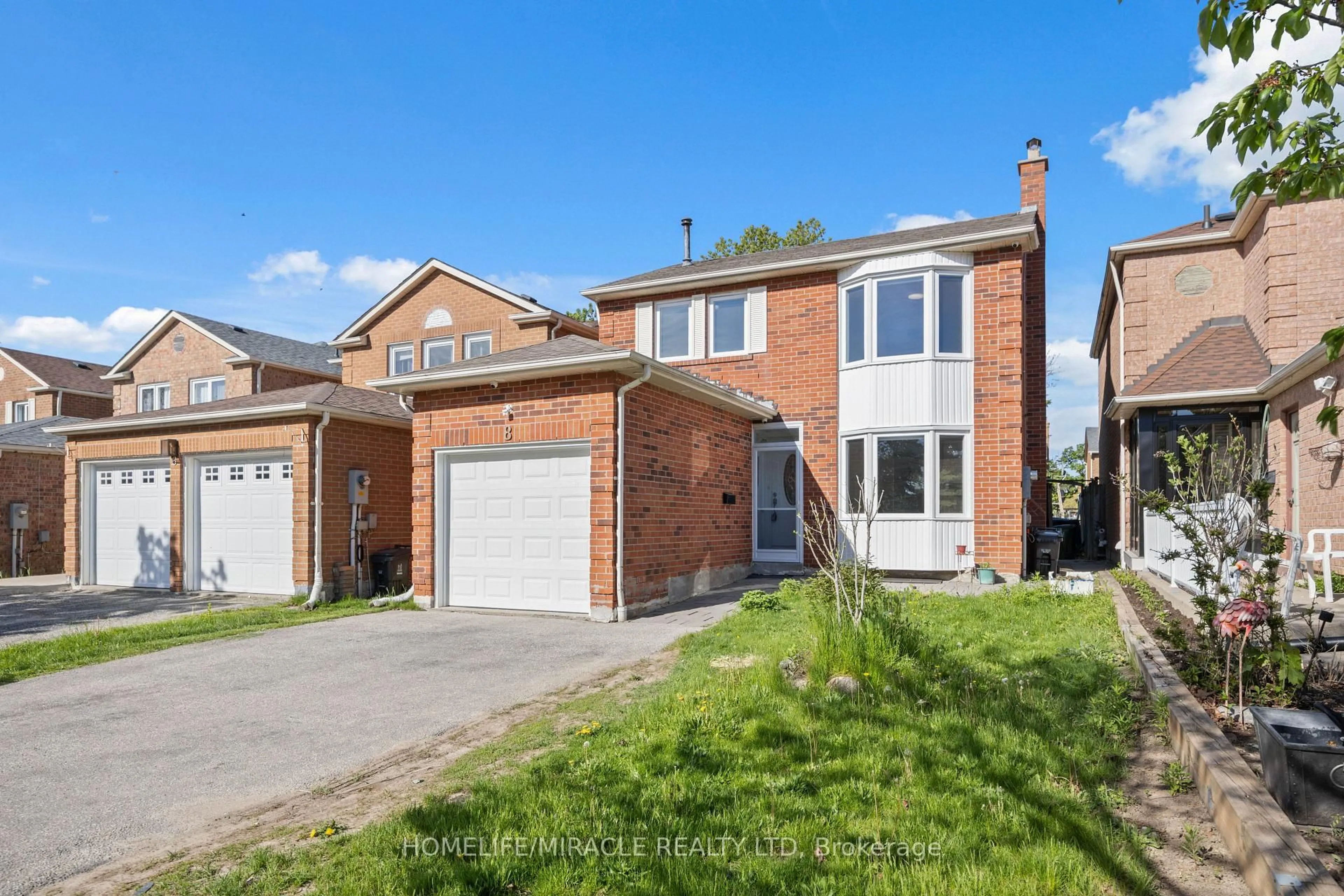 Home with brick exterior material, street for 8 Lansbury Dr, Toronto Ontario M1V 3H6