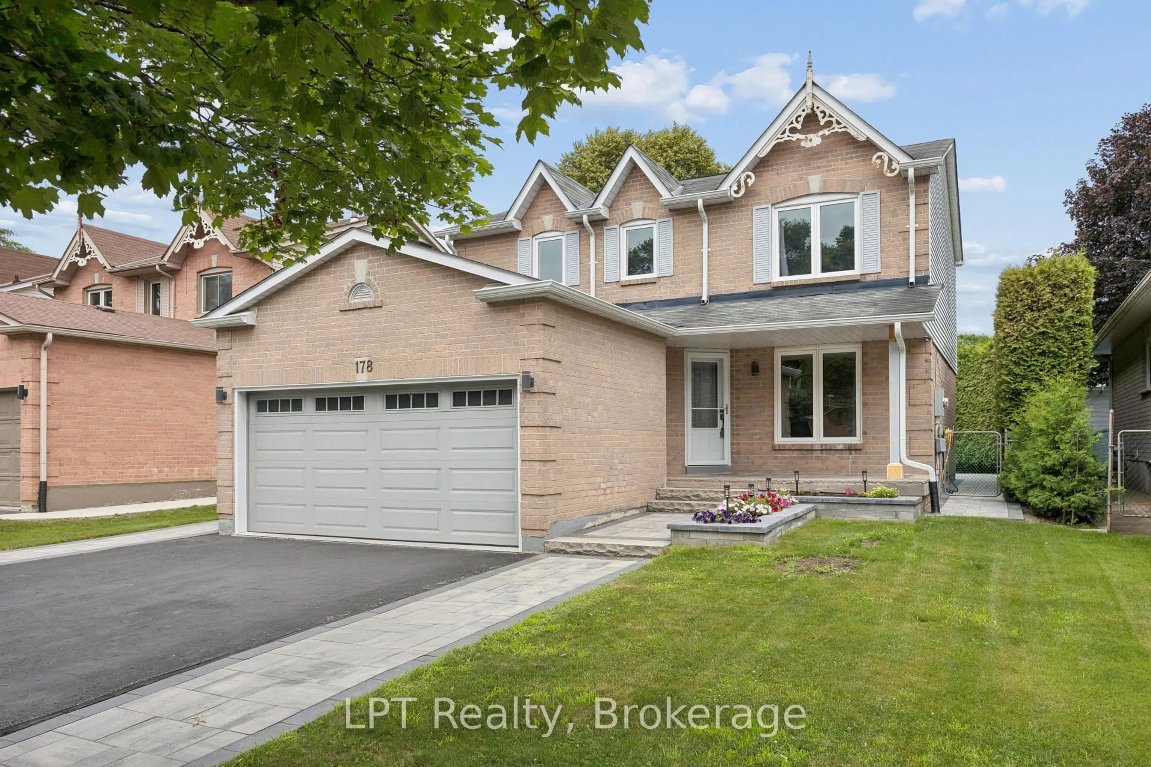 Home with brick exterior material, street for 178 Sandringham Dr, Clarington Ontario L1E 2A5