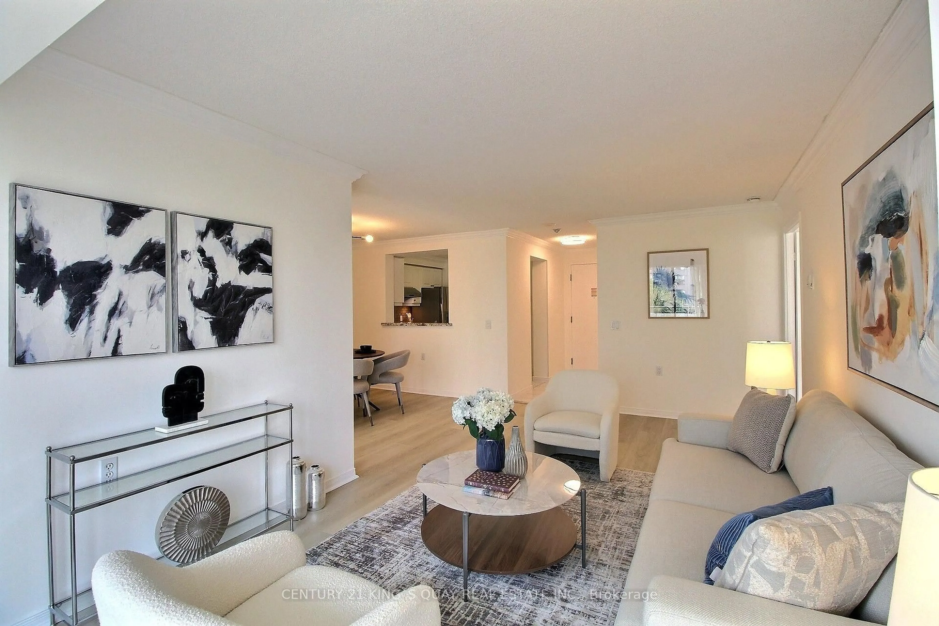 Living room with furniture, unknown for 2628 Mccowan Rd #708, Toronto Ontario M1S 5J8