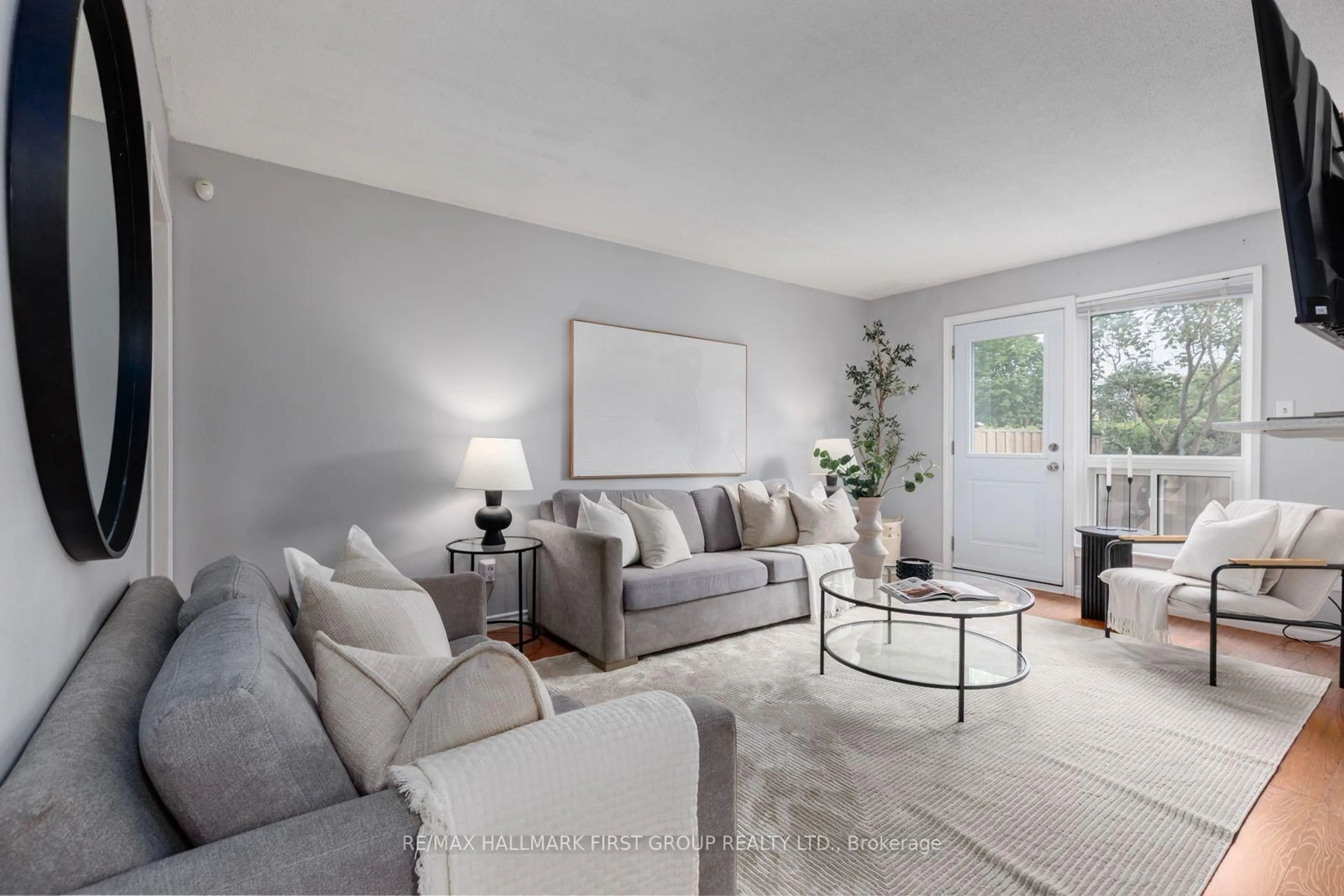 Living room with furniture, unknown for 1300 Oxford St #45, Oshawa Ontario L1J 6C5