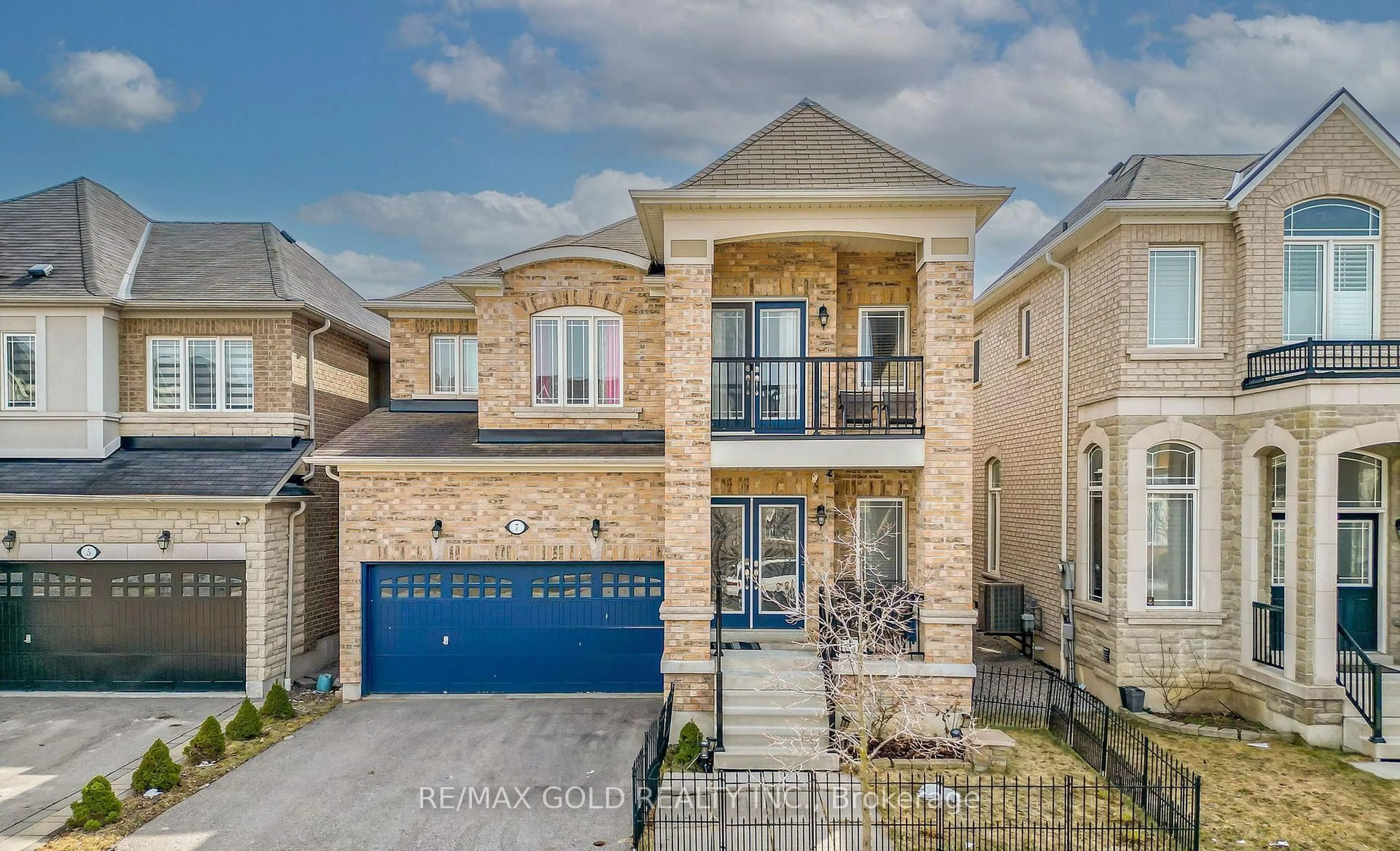 Home with brick exterior material, street for 7 Bellotti Cres, Ajax Ontario L1Z 0M2