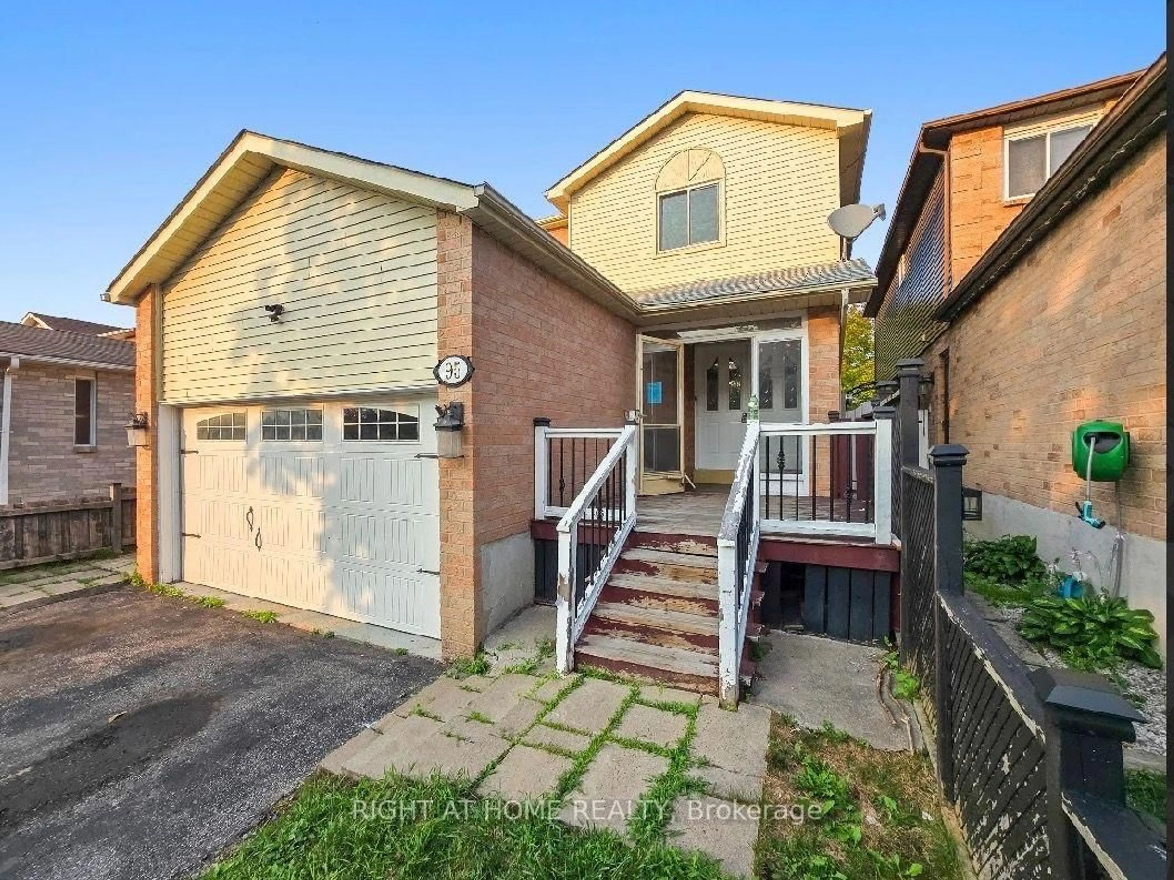 Home with brick exterior material, street for 95 Dobson Dr, Ajax Ontario L1S 5G1