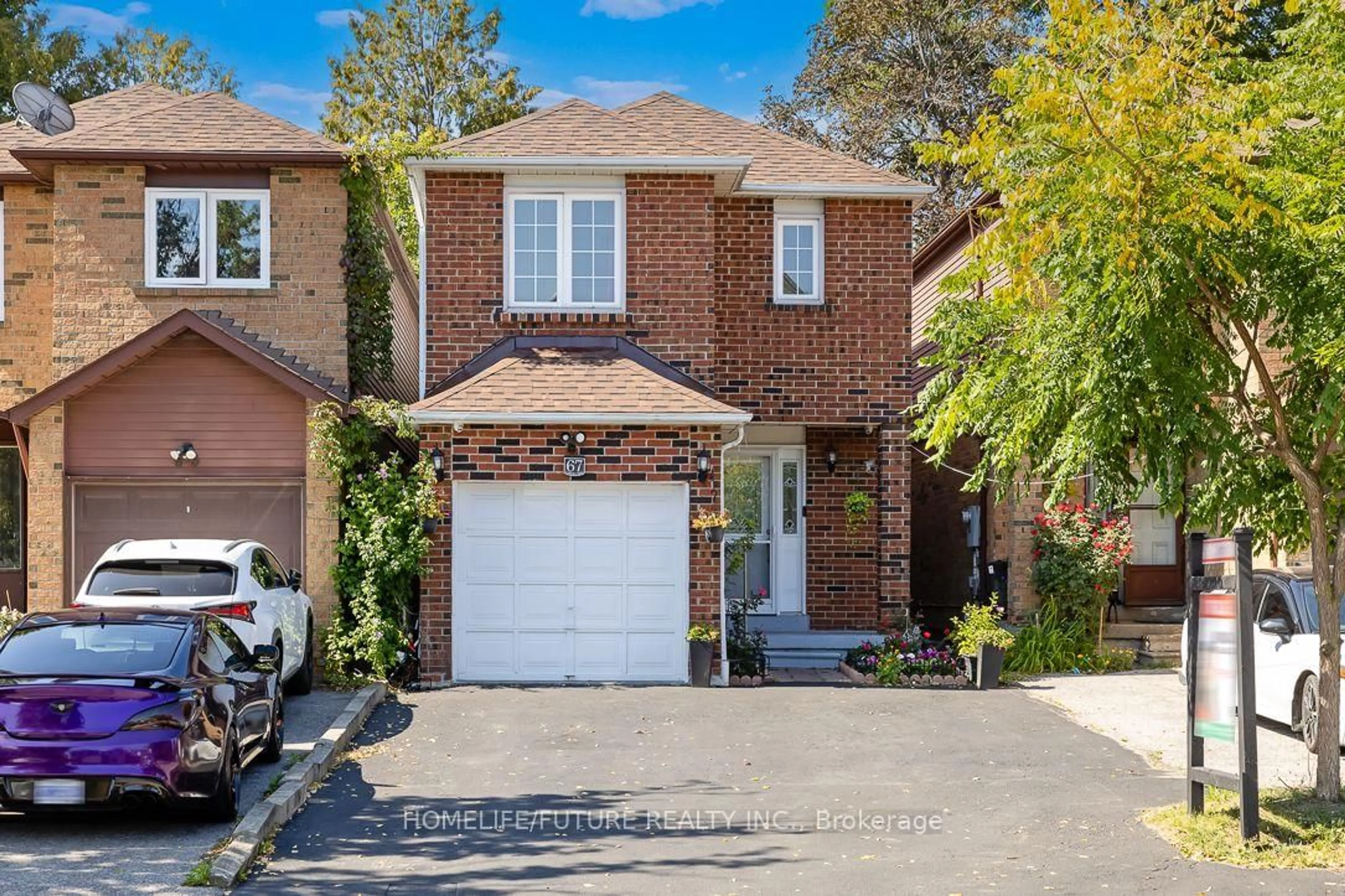 Home with brick exterior material, street for 67 Verne Cres, Toronto Ontario M1B 2Y4
