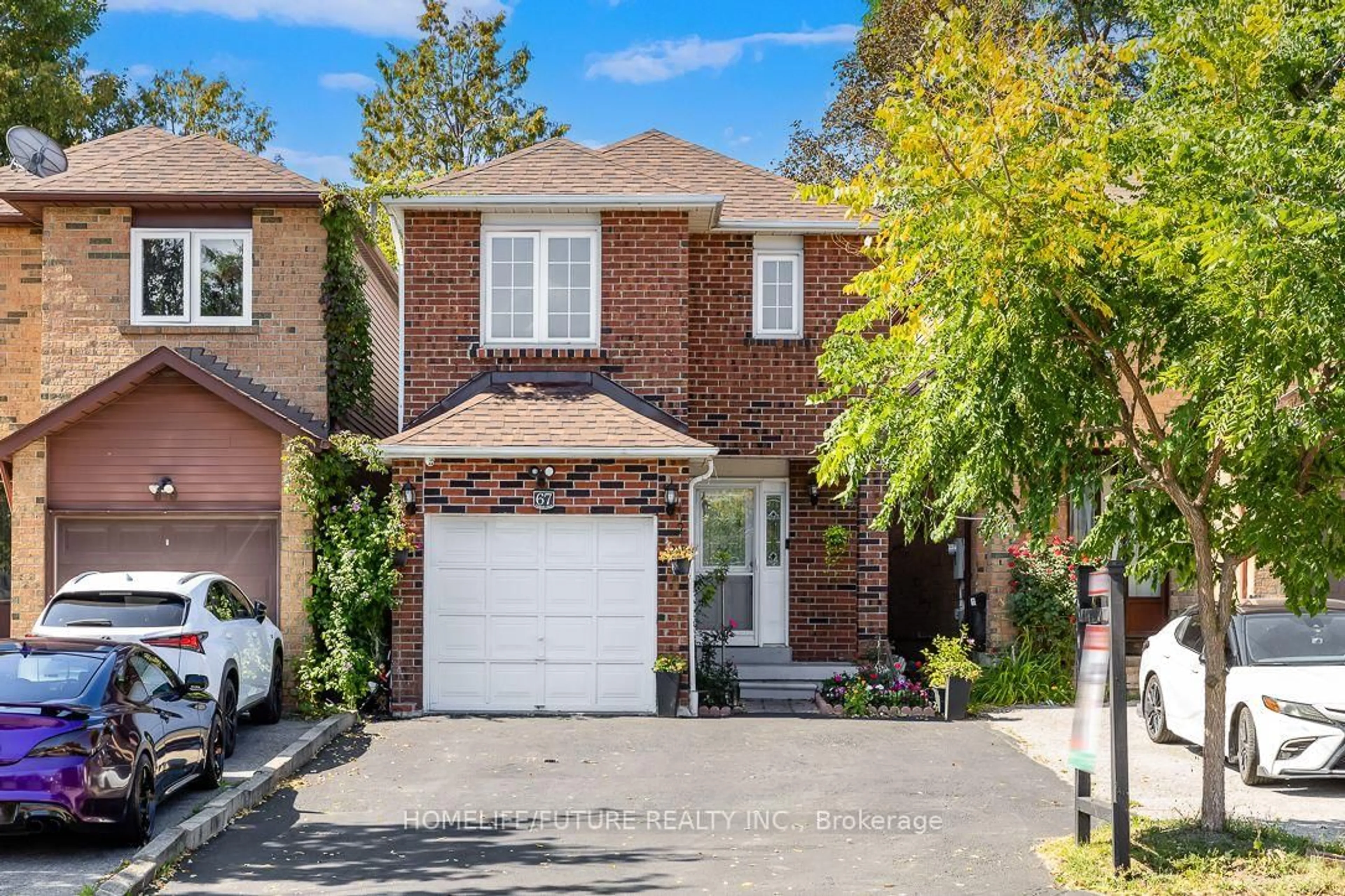 Home with brick exterior material, street for 67 Verne Cres, Toronto Ontario M1B 2Y4
