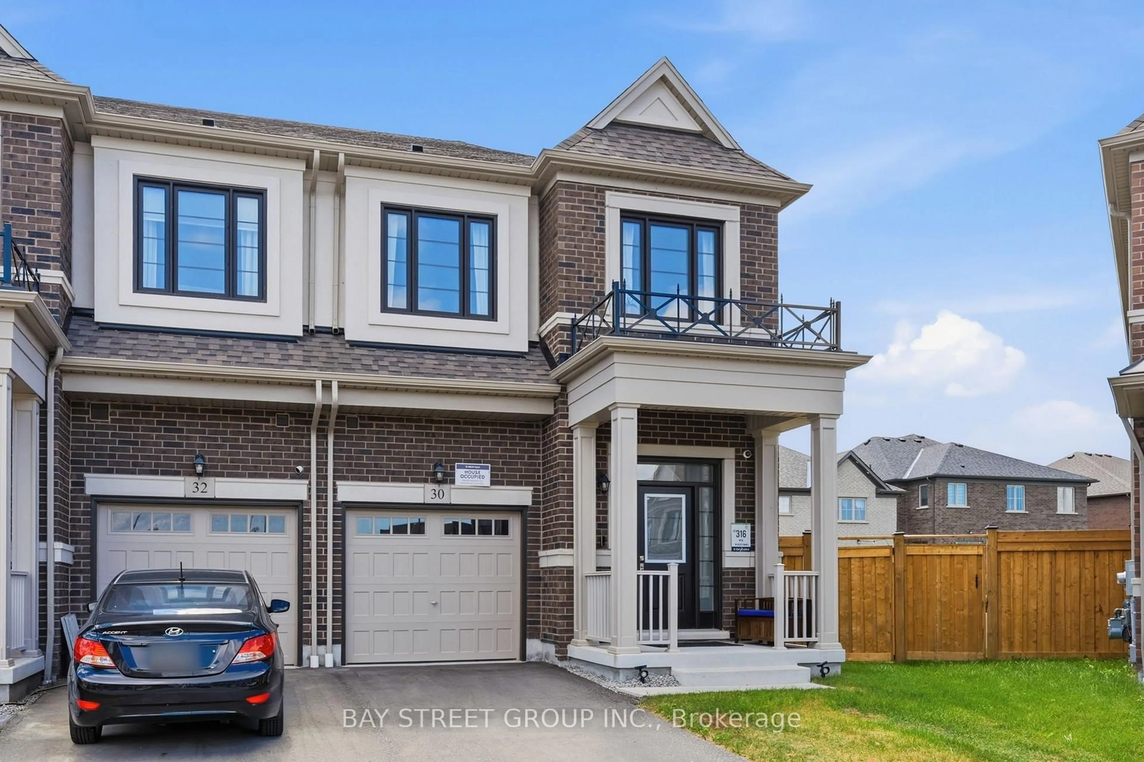 Home with brick exterior material, street for 30 Velvet Dr, Whitby Ontario L1P 0P6