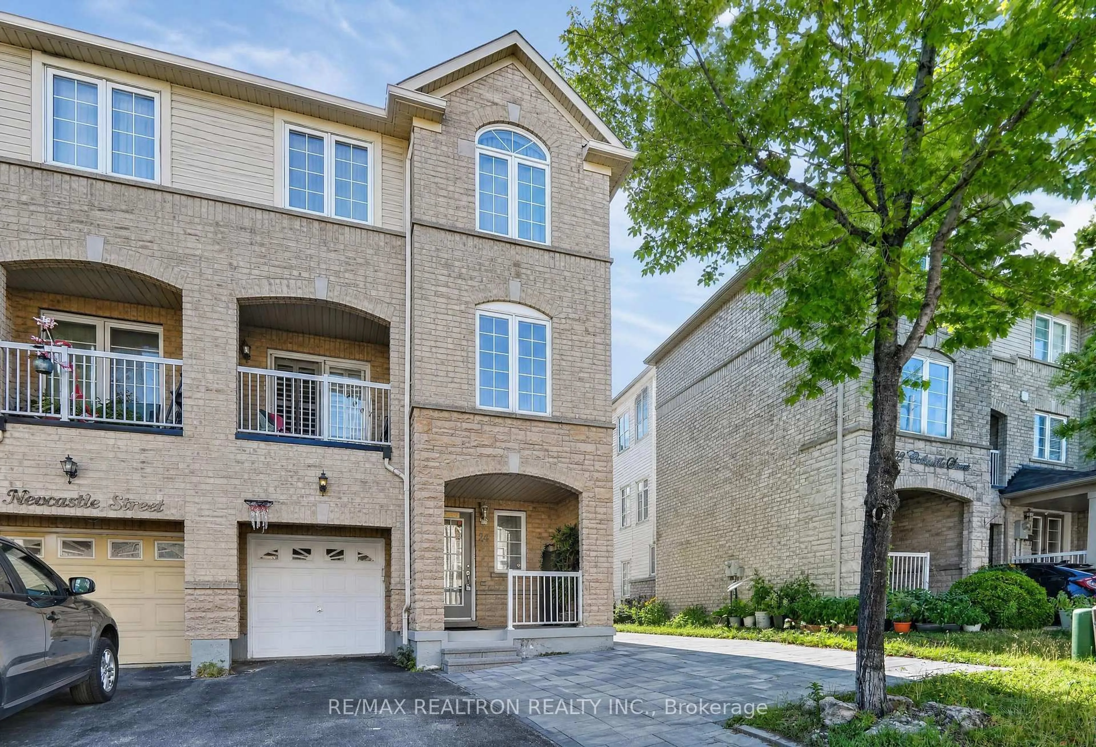 Home with brick exterior material, street for 24 Cullcastle St, Ajax Ontario L1S 0A8