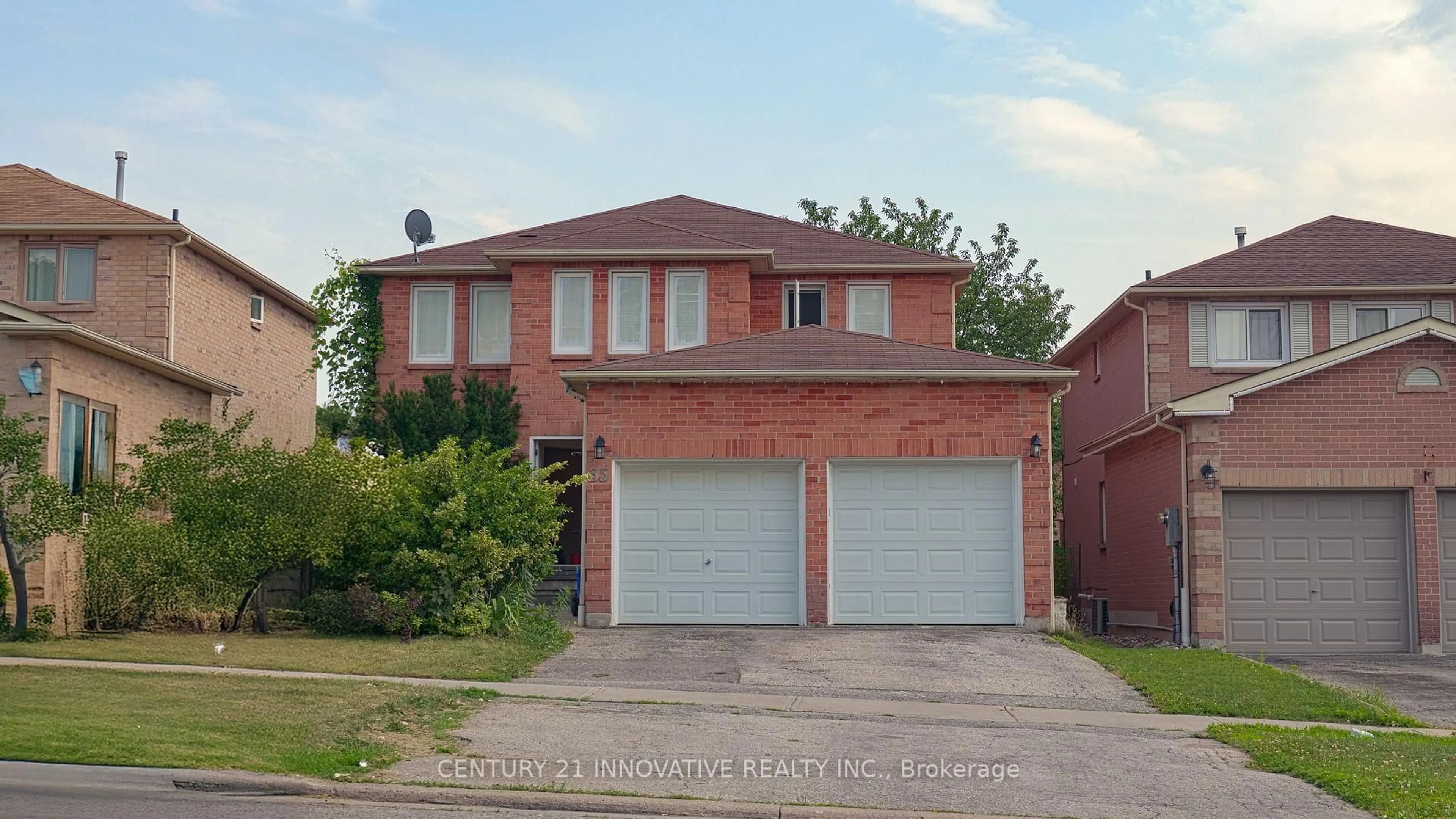 Home with brick exterior material, street for 35 Magill Dr, Ajax Ontario L1T 3H7