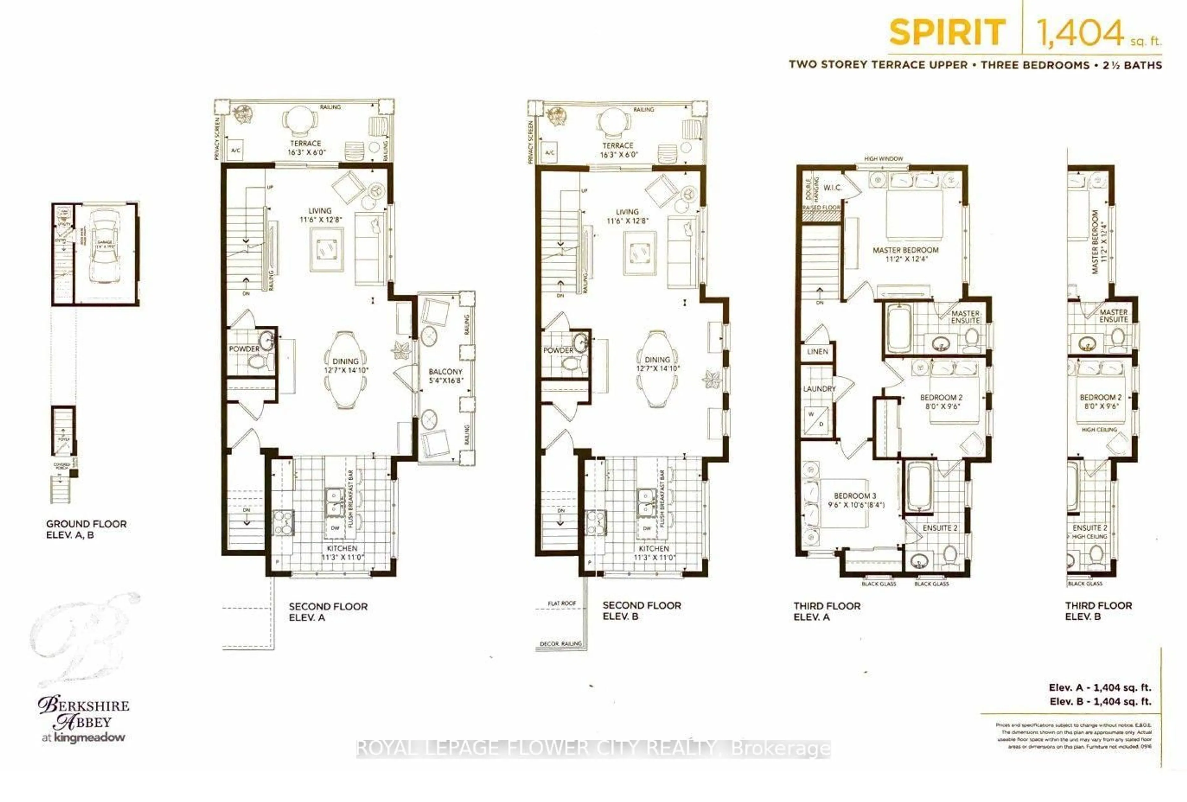 Floor plan for 2500 Hill Rise Crt #2, Oshawa Ontario L1L 0M6