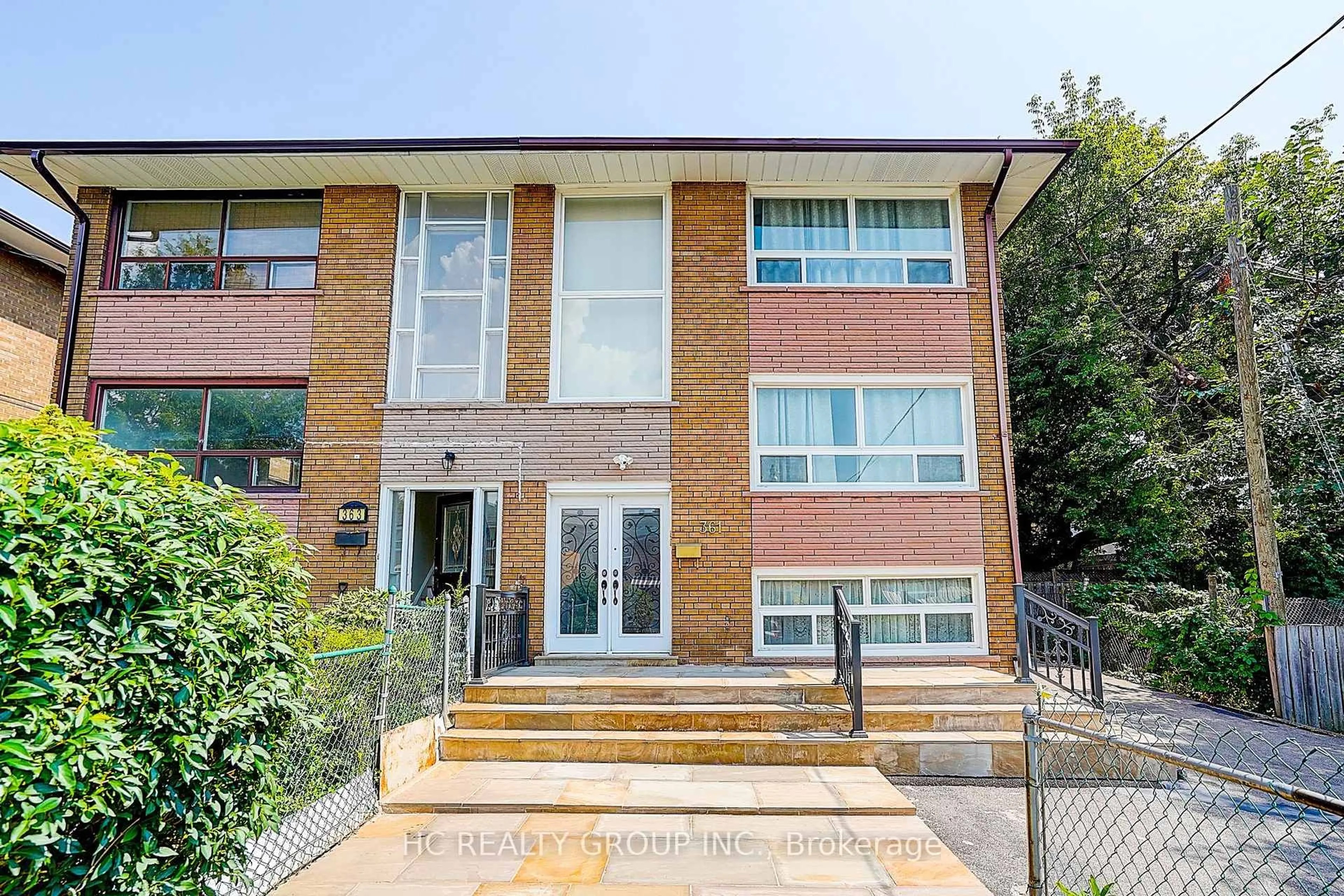 Home with brick exterior material, building for 361 Highfield Rd, Toronto Ontario M4L 2V7
