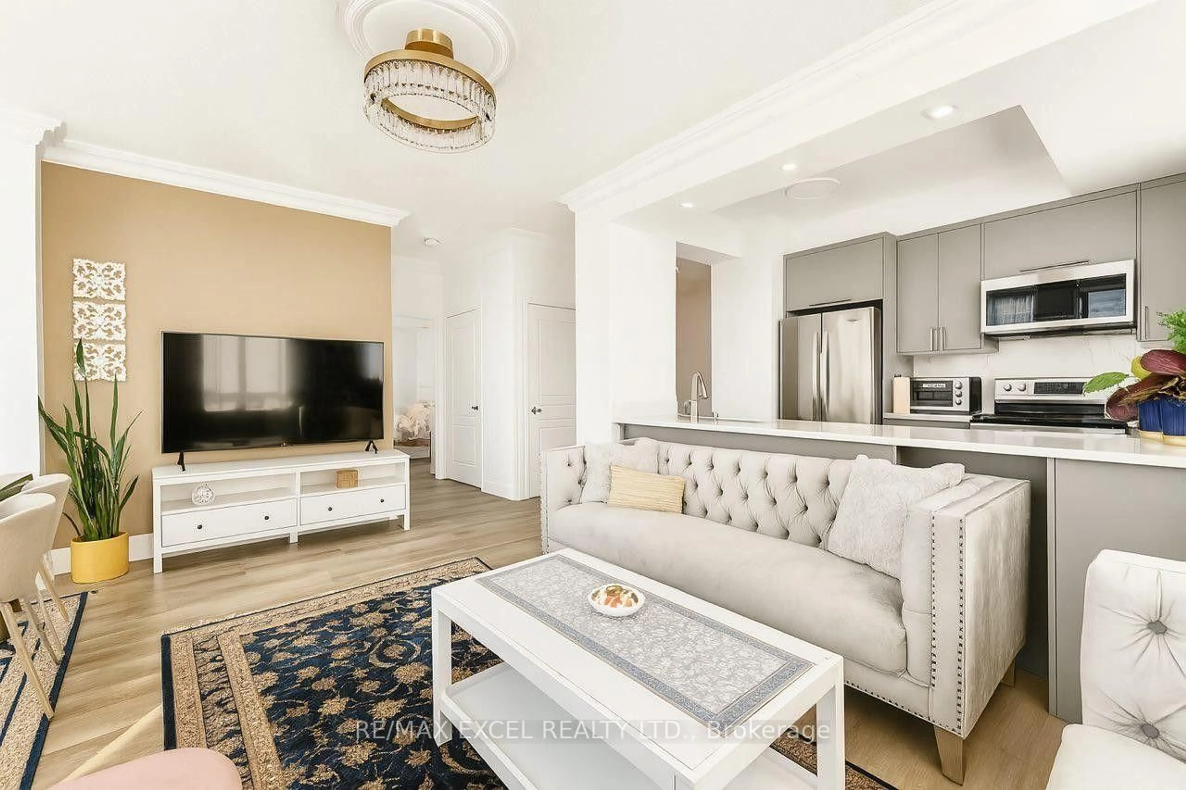 Living room with furniture, unknown for 60 Brian Harrison Way #Ph3703, Toronto Ontario M1P 5J5