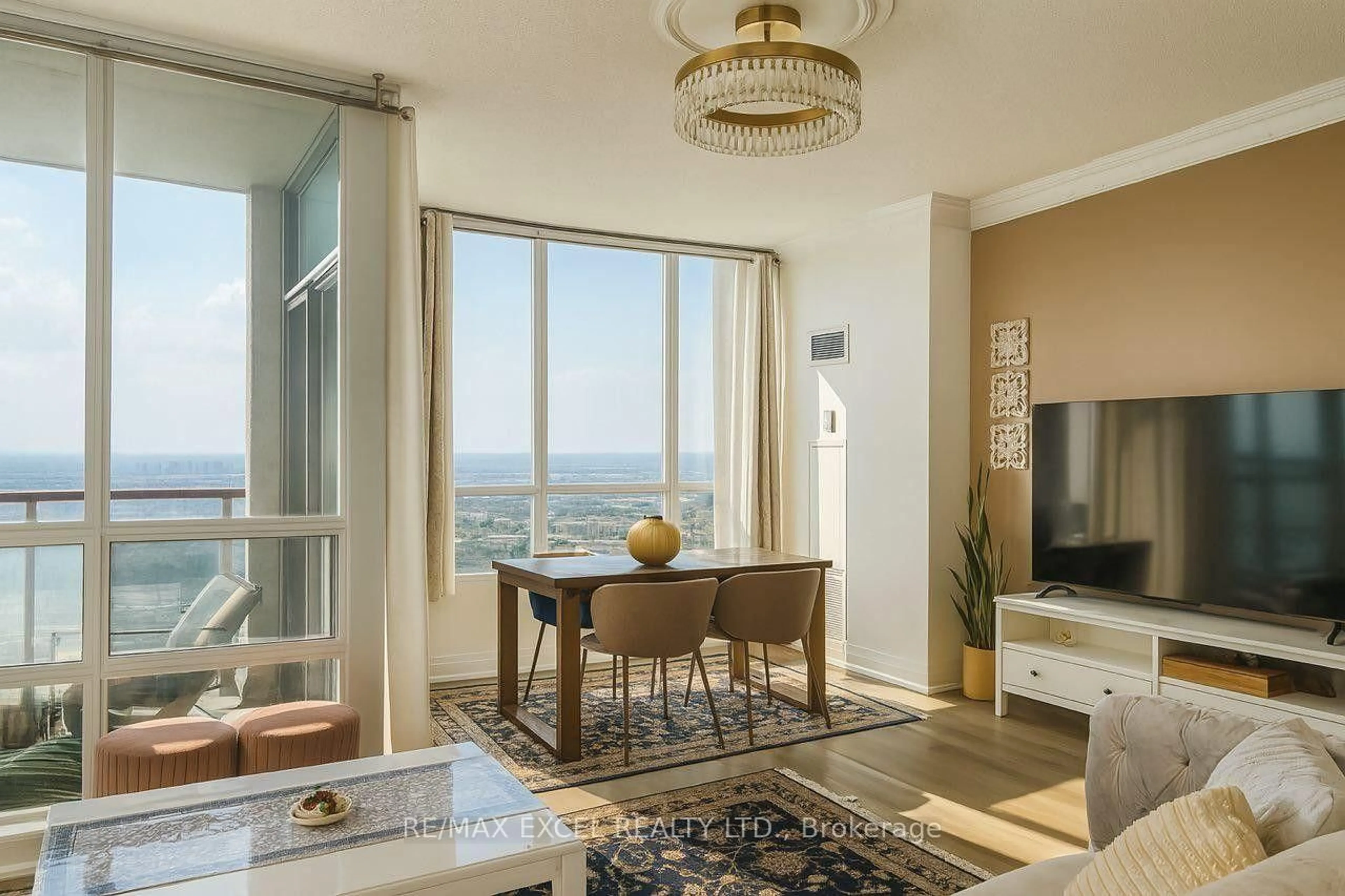 Living room with furniture, unknown for 60 Brian Harrison Way #Ph3703, Toronto Ontario M1P 5J5