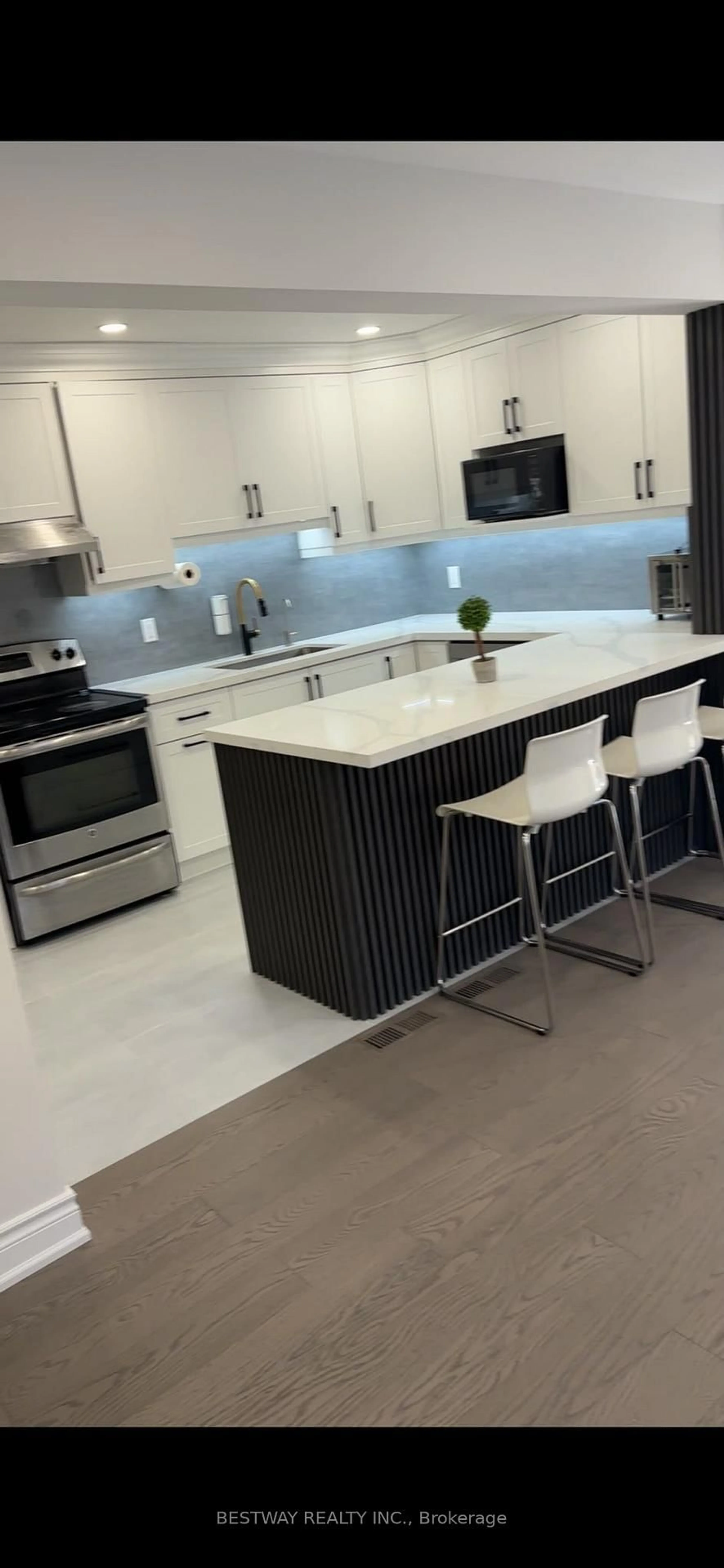 Contemporary kitchen, ceramic/tile floor for 86 Tambrook Dr, Toronto Ontario M1W 3L9