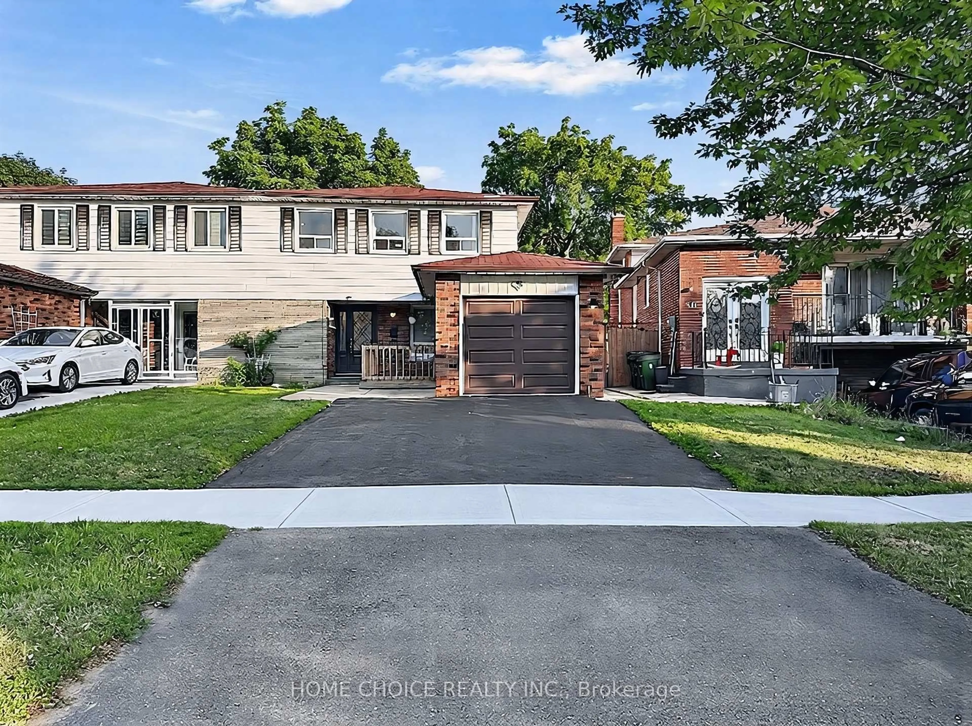 Home with brick exterior material, street for 38 Robbinstone Dr, Toronto Ontario M1B 2E6