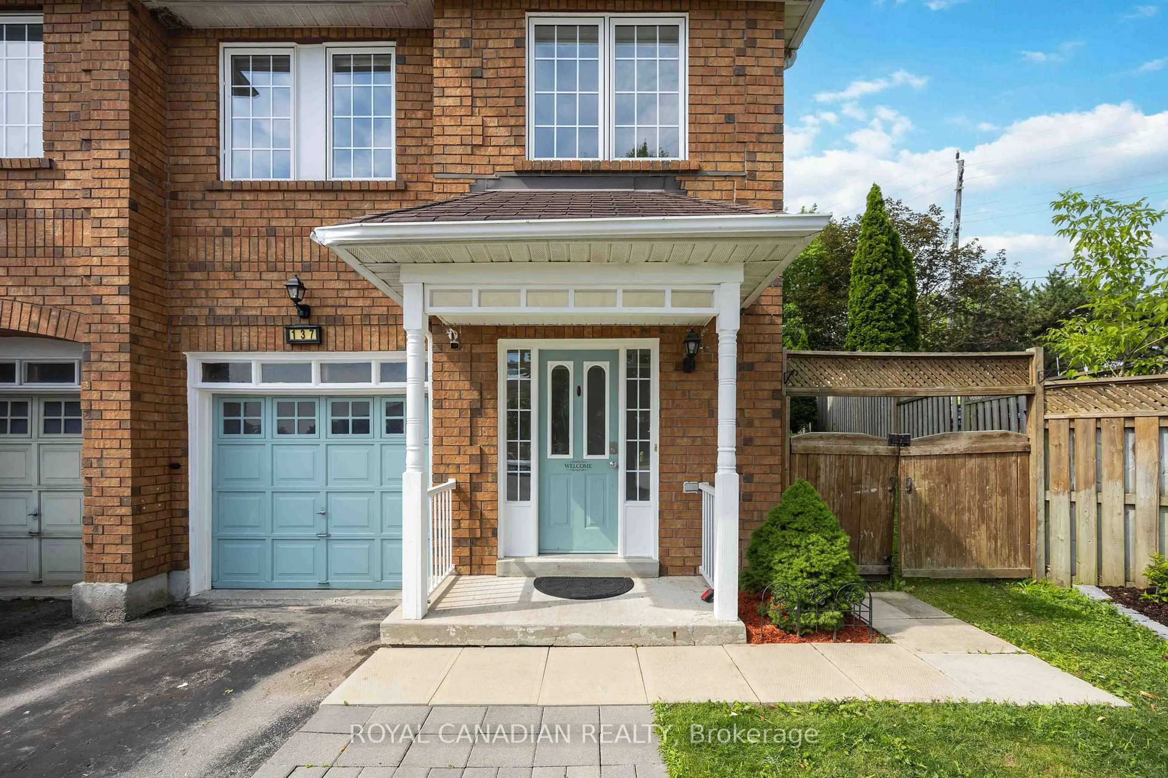 Home with brick exterior material, street for 137 Stokely Cres, Whitby Ontario L1N 9S9
