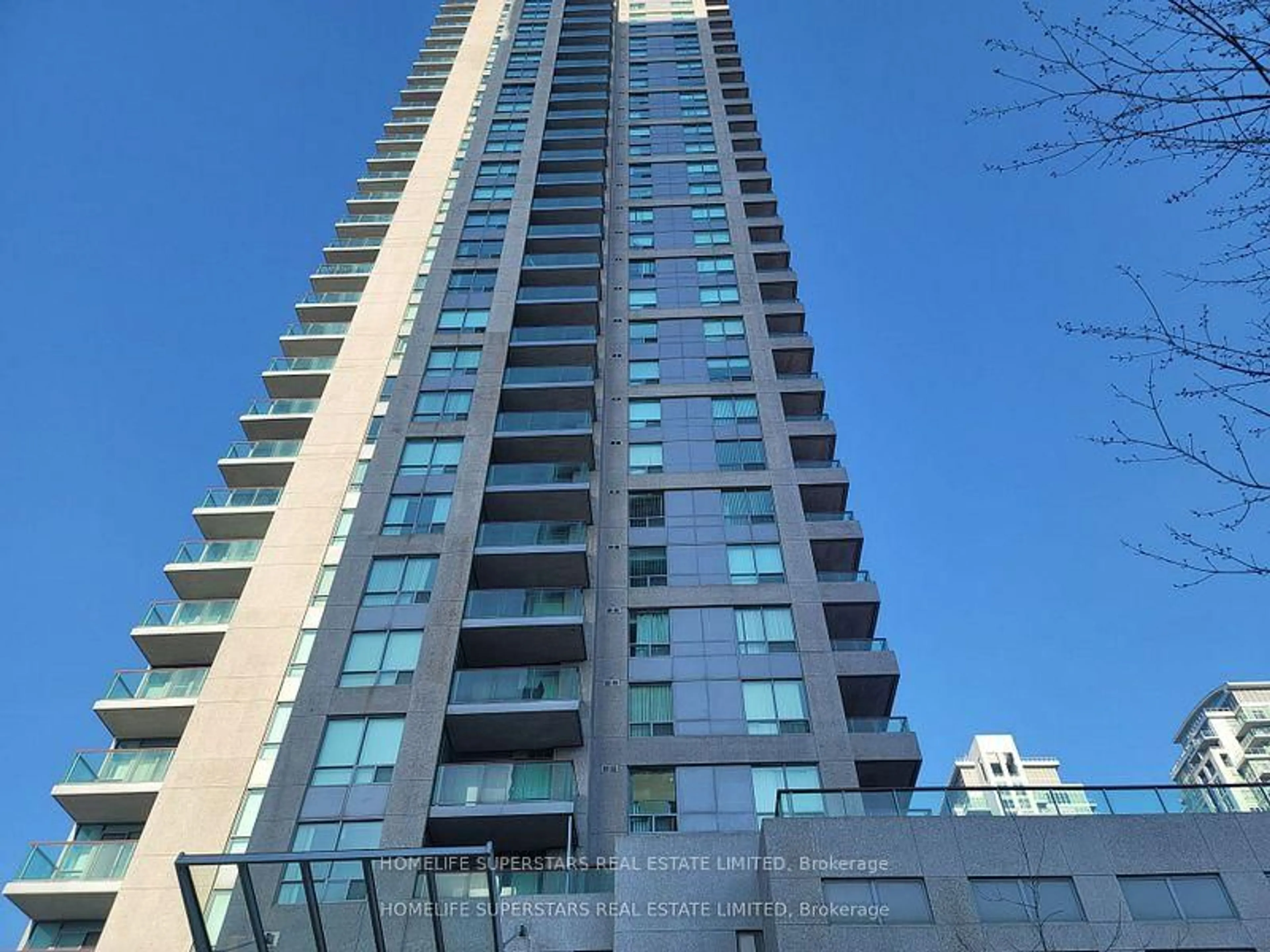 A pic from outside/outdoor area/front of a property/back of a property/a pic from drone, city buildings view from balcony for 60 Brian Harrison Way #2109, Toronto Ontario M1P 5J5