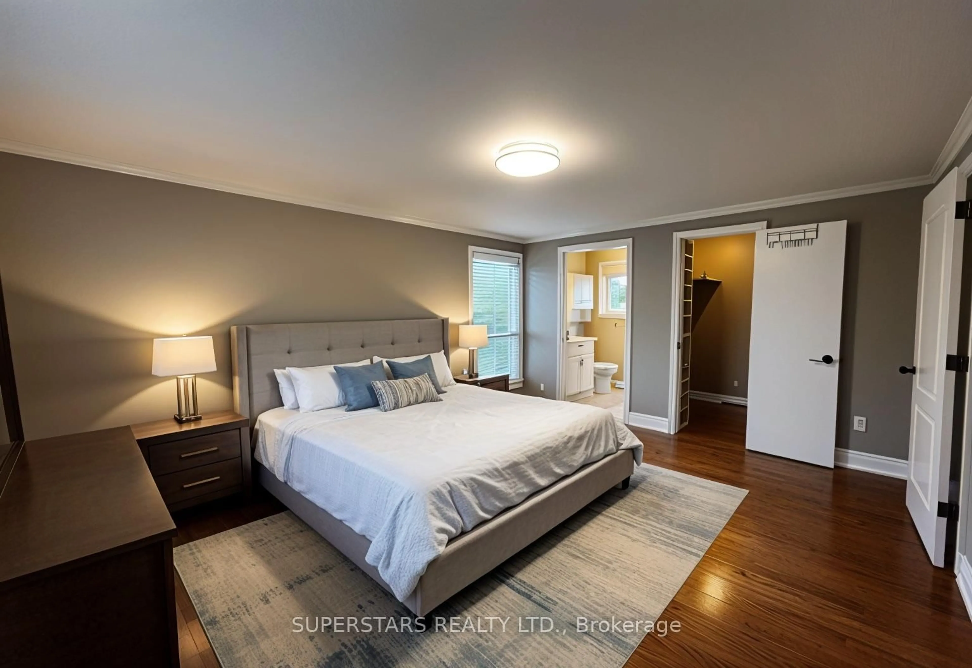 Bedroom with bed, unknown for 1731 Ada Crt, Pickering Ontario L1V 2Y9