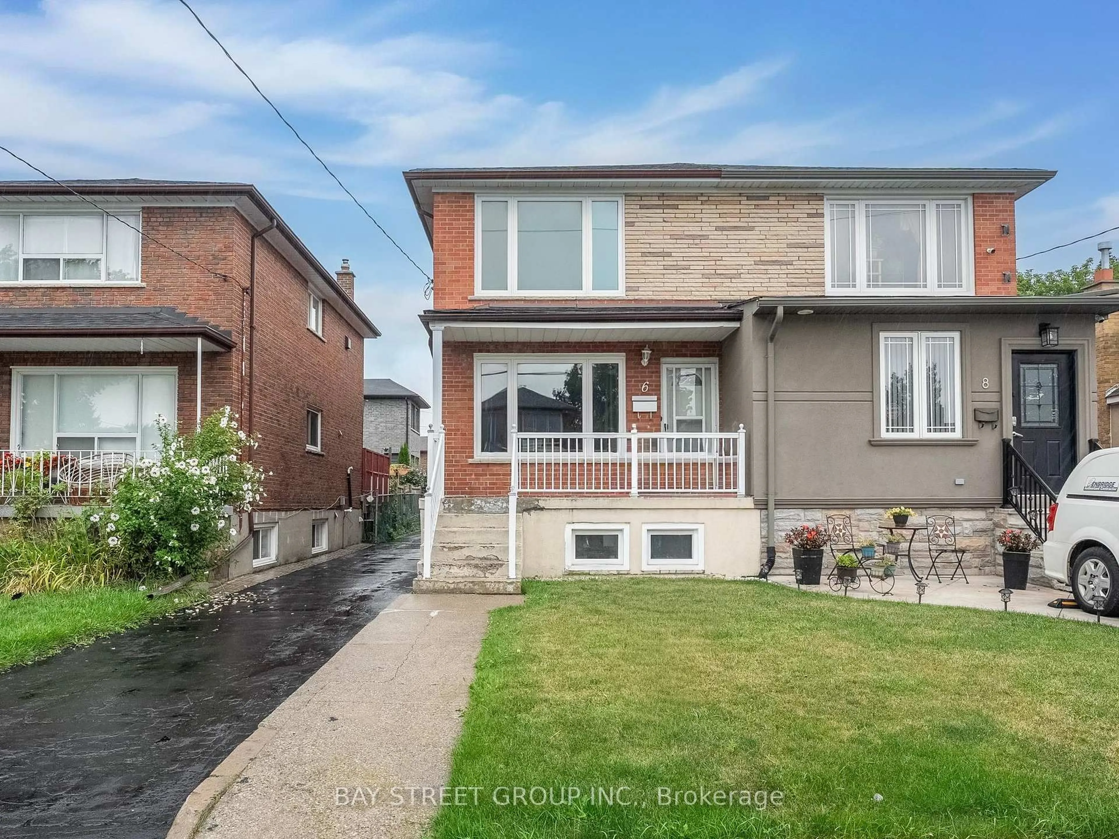 Home with brick exterior material, street for 6 Moira Ave, Toronto Ontario M1K 1B6