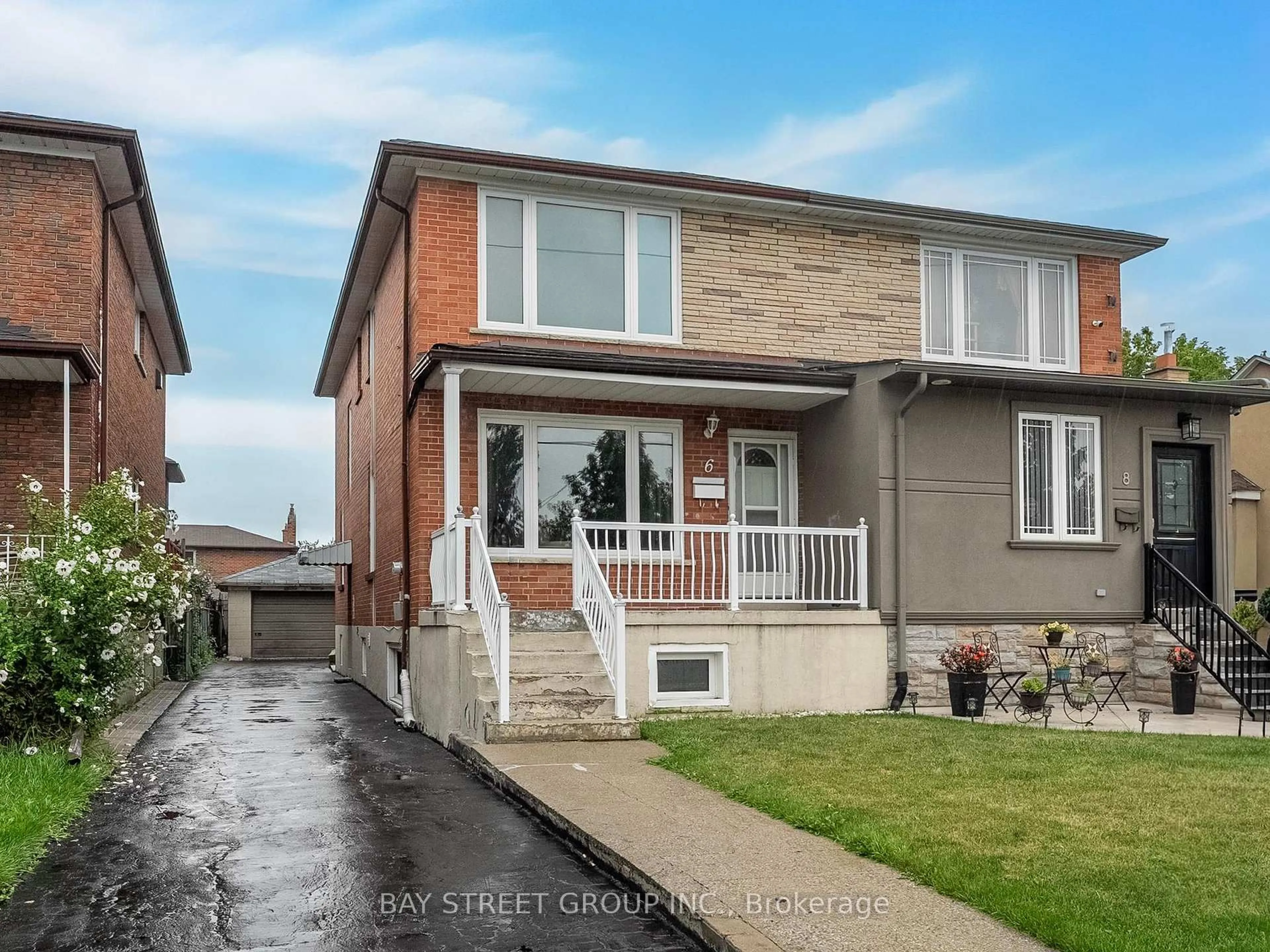 Home with brick exterior material, street for 6 Moira Ave, Toronto Ontario M1K 1B6