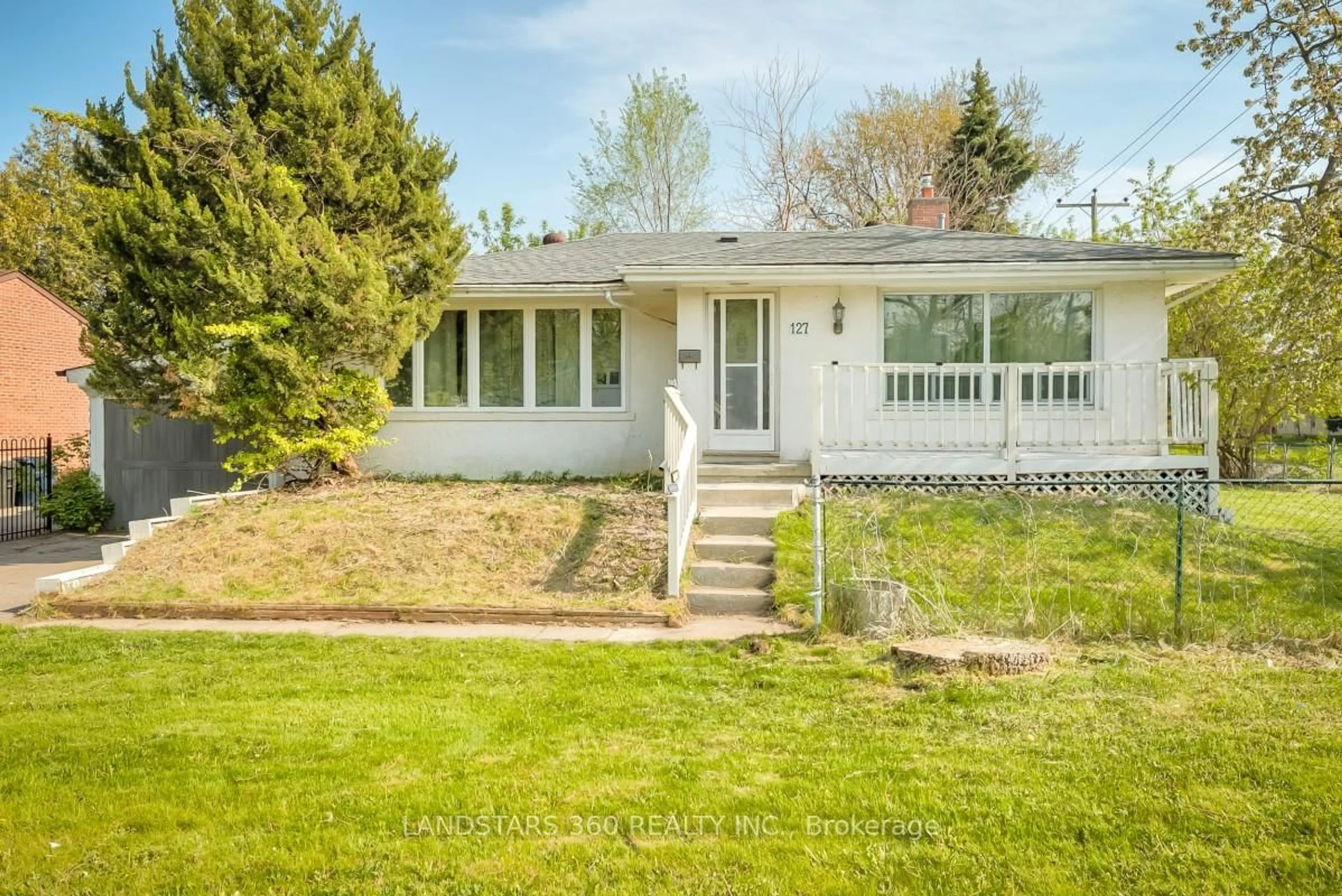 Home with vinyl exterior material, street for 127 Galloway Rd, Toronto Ontario M1E 1W9