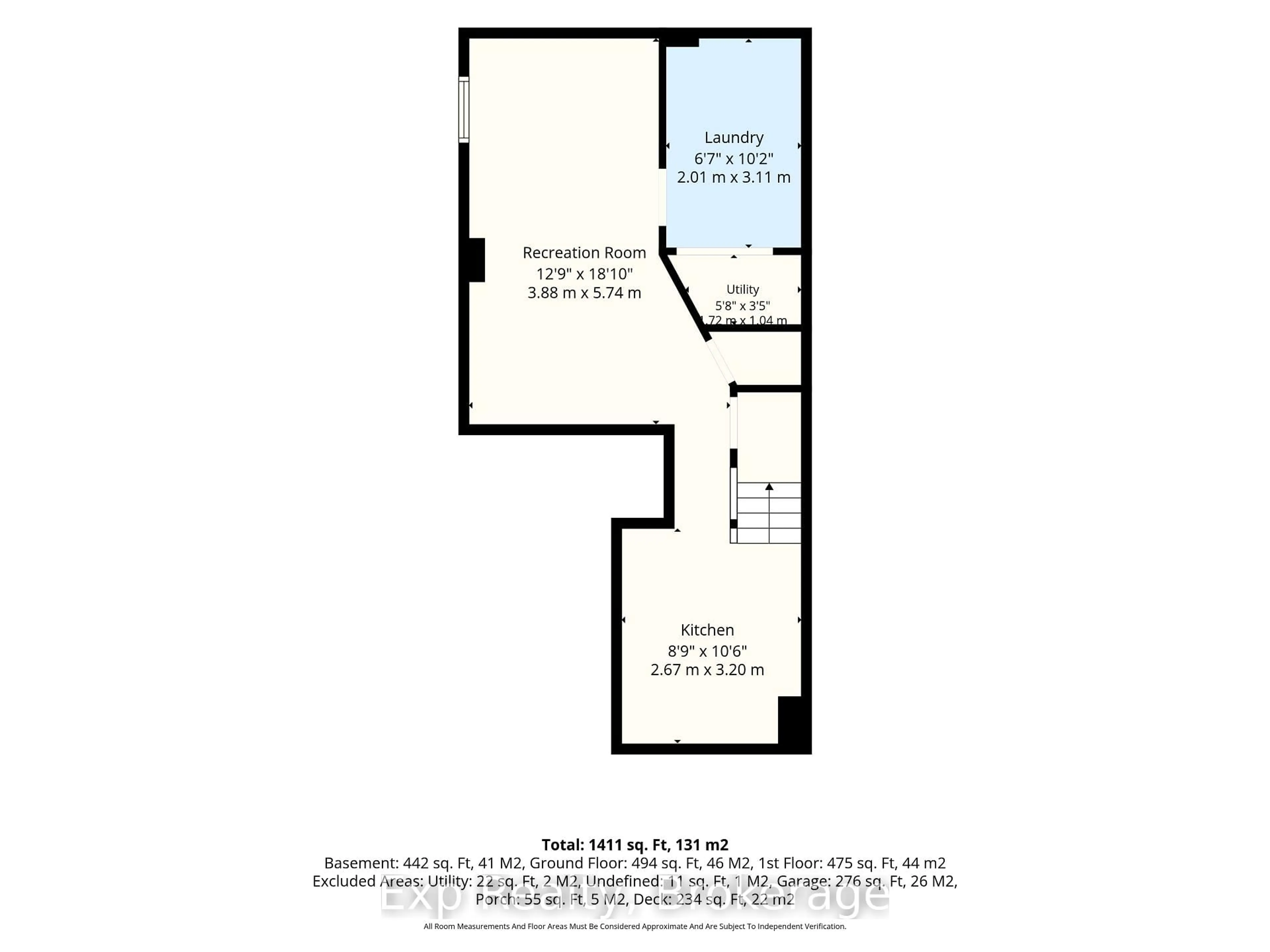 Floor plan for 81 Somerscales Dr, Clarington Ontario L1C 5B7