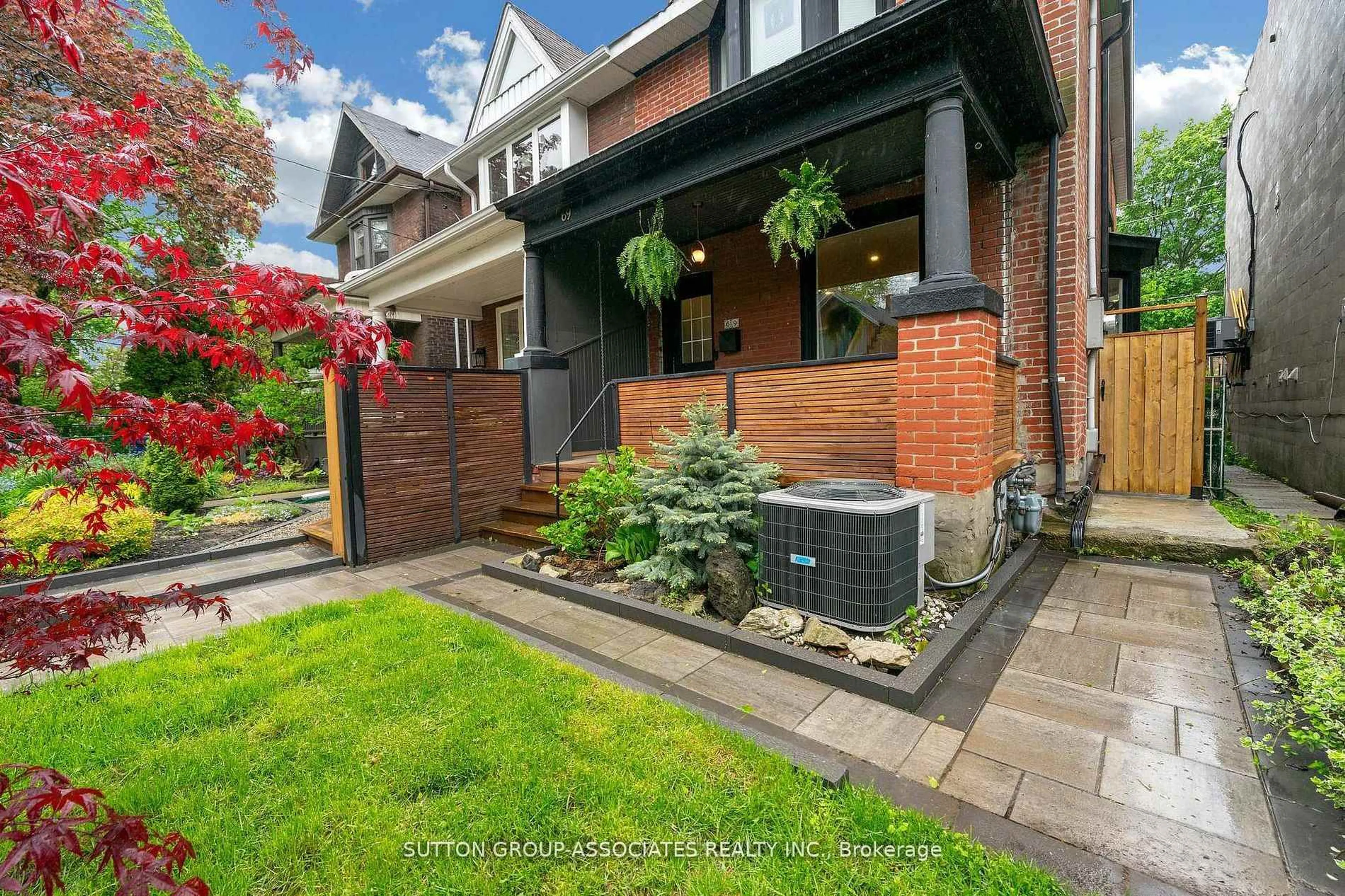 Home with brick exterior material, street for 69 Dagmar Ave, Toronto Ontario M4M 1V9