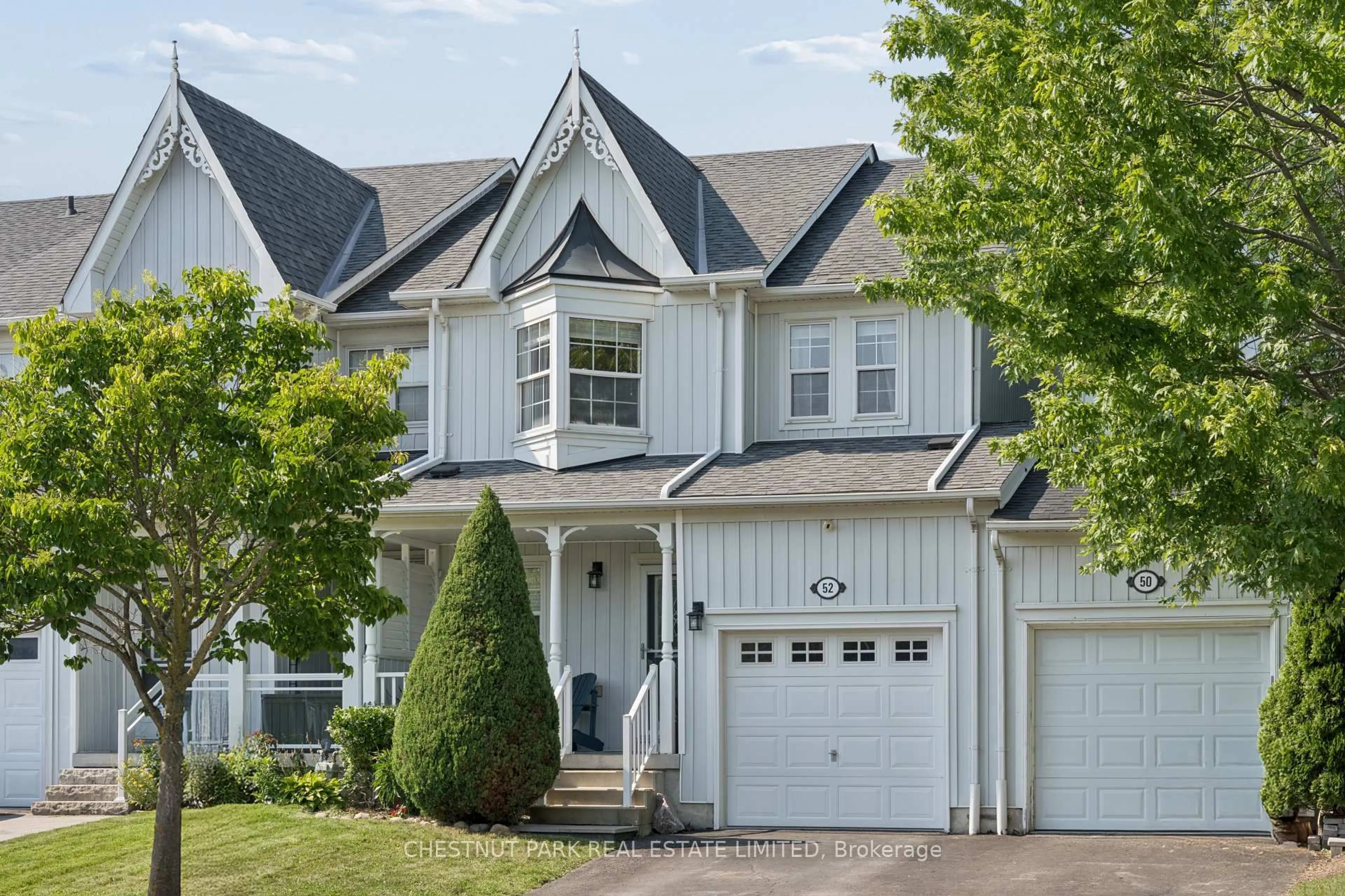 Home with vinyl exterior material, street for 52 Bexley Cres, Whitby Ontario L1M 2C6