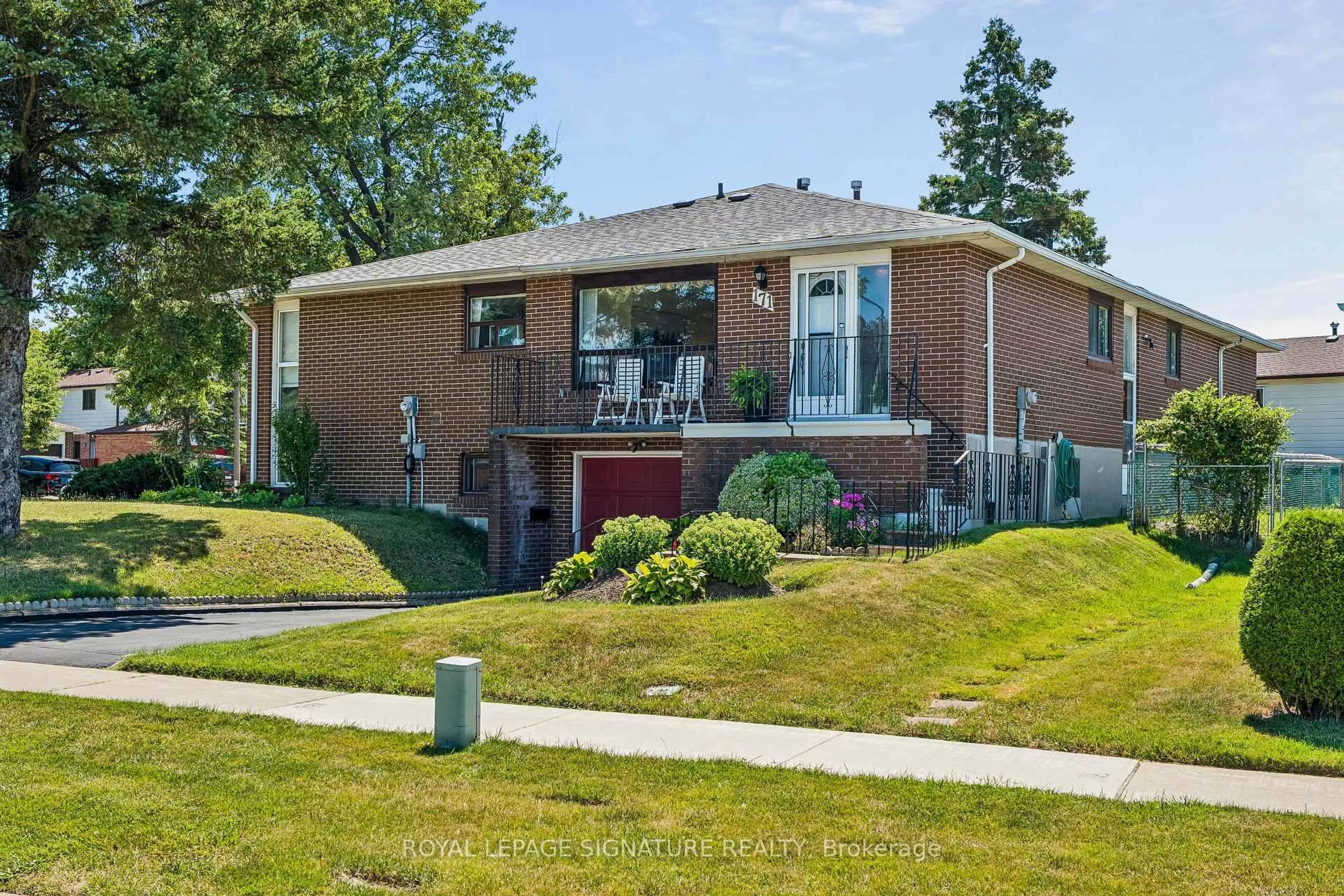 Home with brick exterior material, street for 171 Petworth Cres, Toronto Ontario M1S 3M6