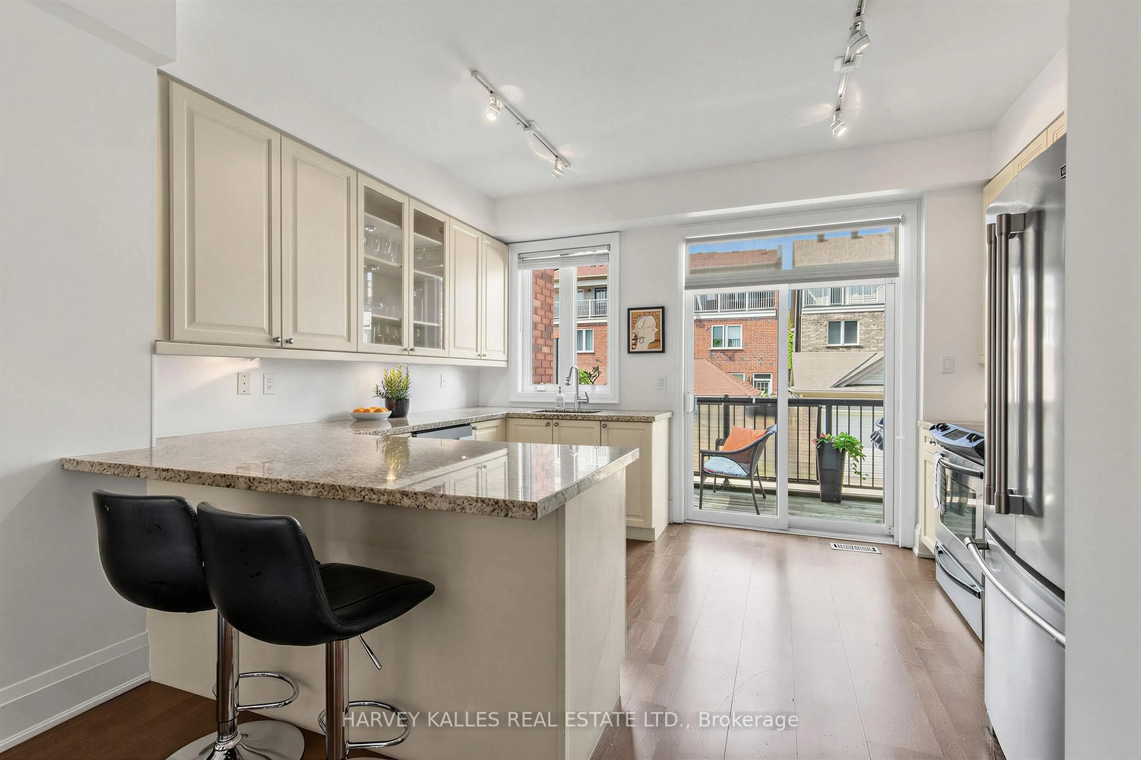 Open concept kitchen, unknown for 18 Sargent Lane, Toronto Ontario M4E 3T9