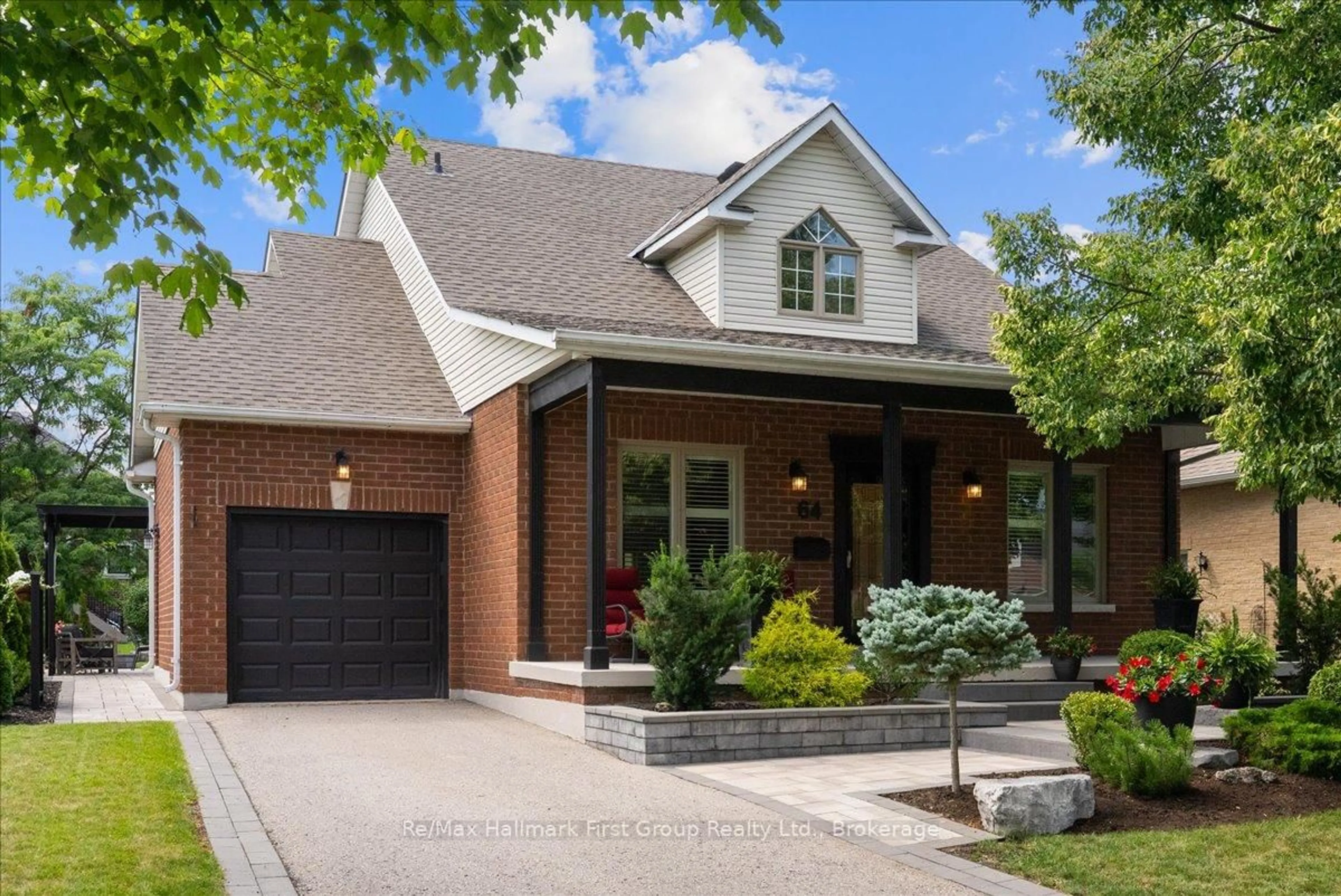 Home with brick exterior material, street for 64 Waterbury Cres, Scugog Ontario L9L 1R9