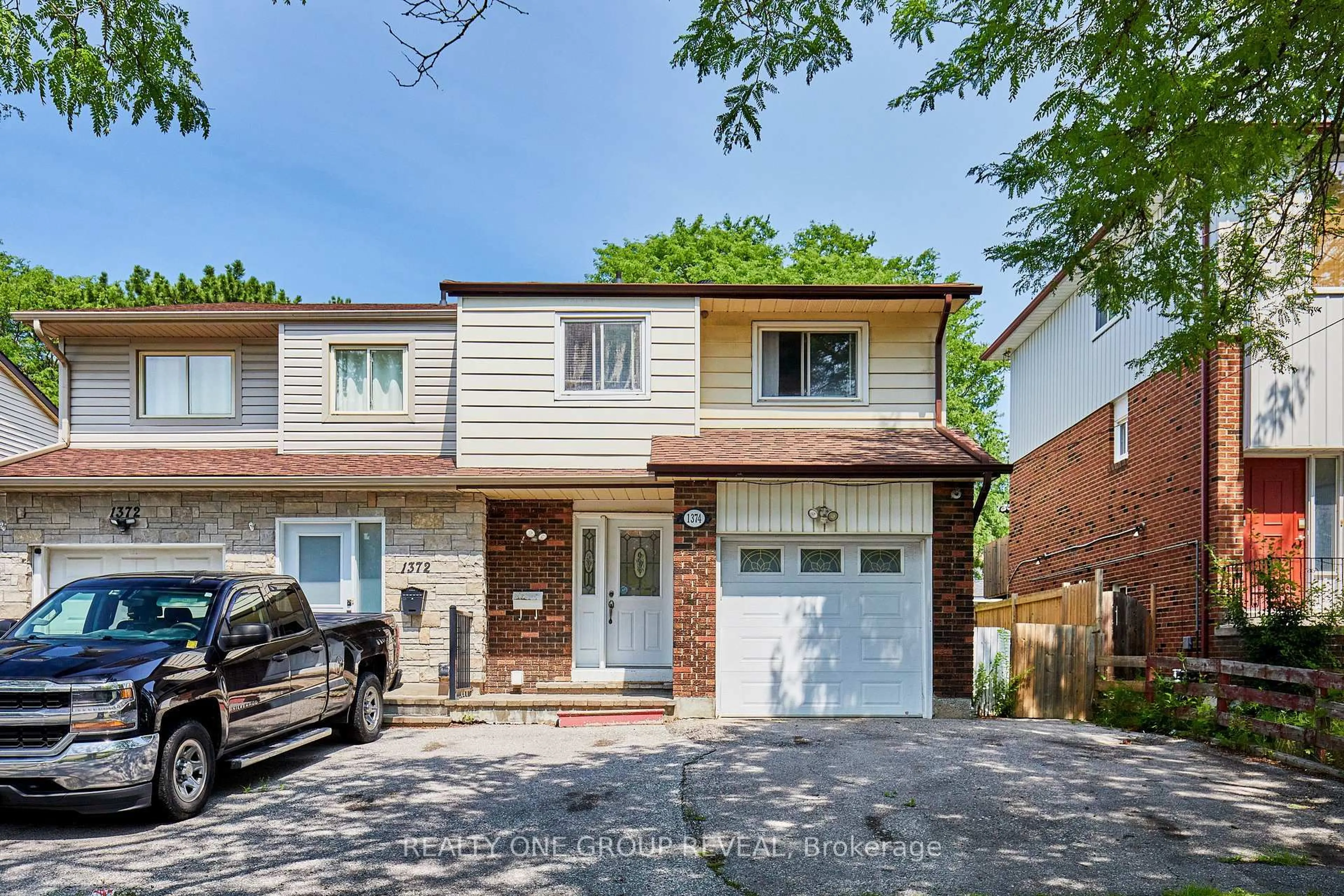 Home with brick exterior material, street for 1374 Everton St, Pickering Ontario L1V 2T8