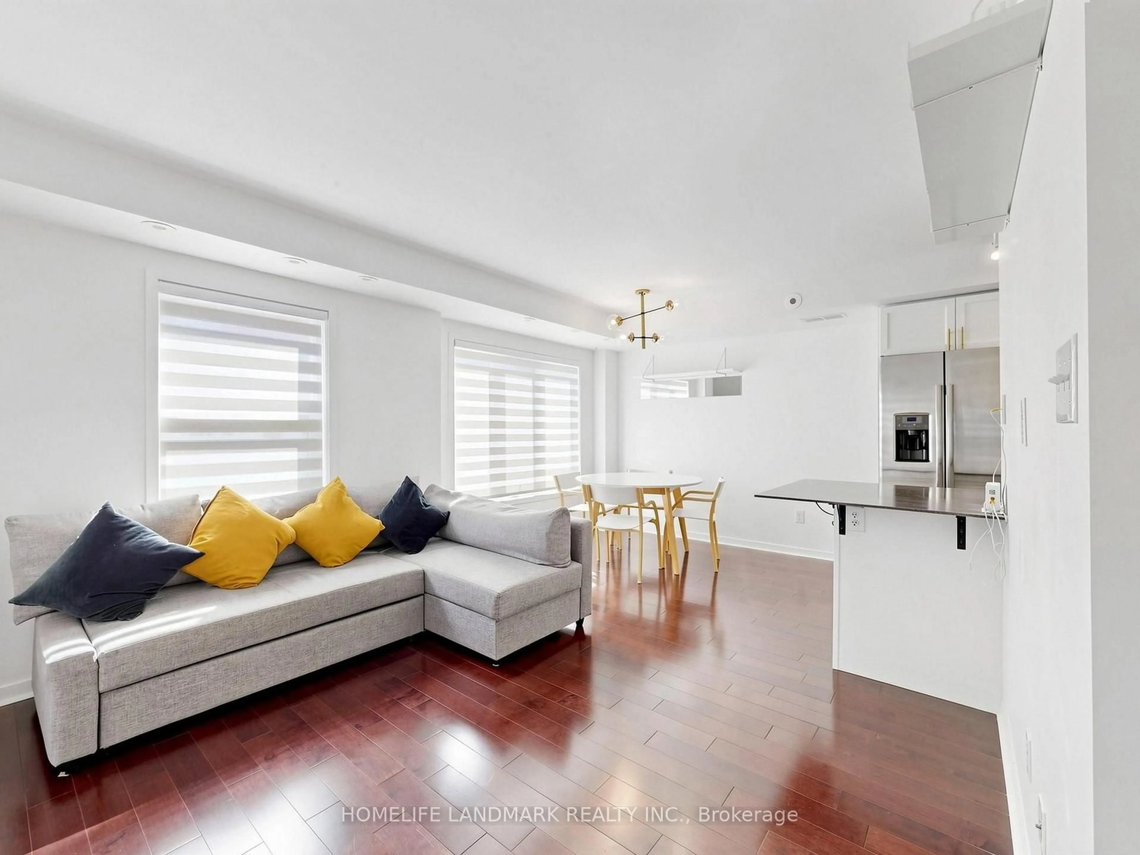 Living room with furniture, unknown for 29 Frances Loring Lane #4, Toronto Ontario M4M 3E8