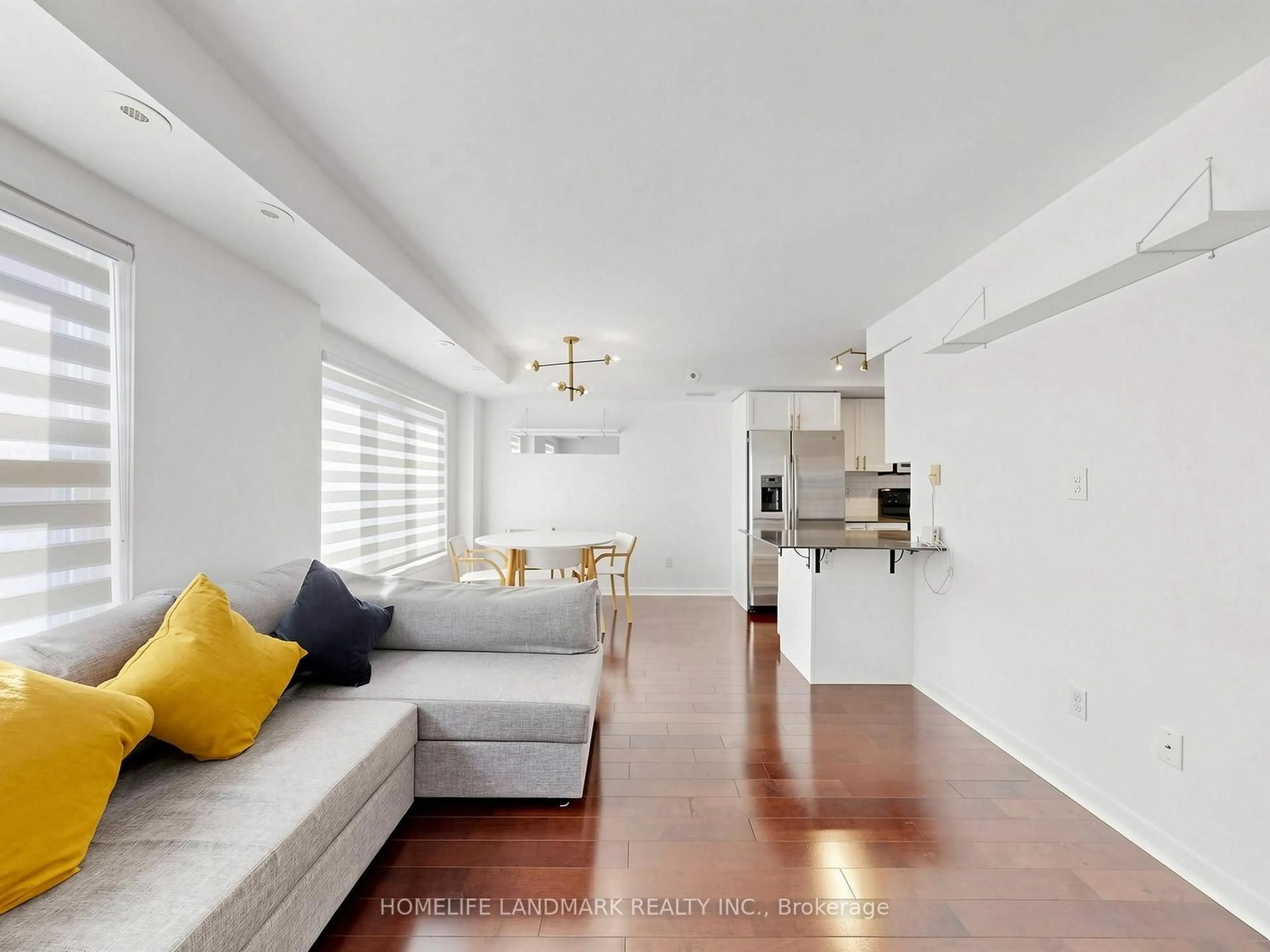 Living room with furniture, unknown for 29 Frances Loring Lane #4, Toronto Ontario M4M 3E8