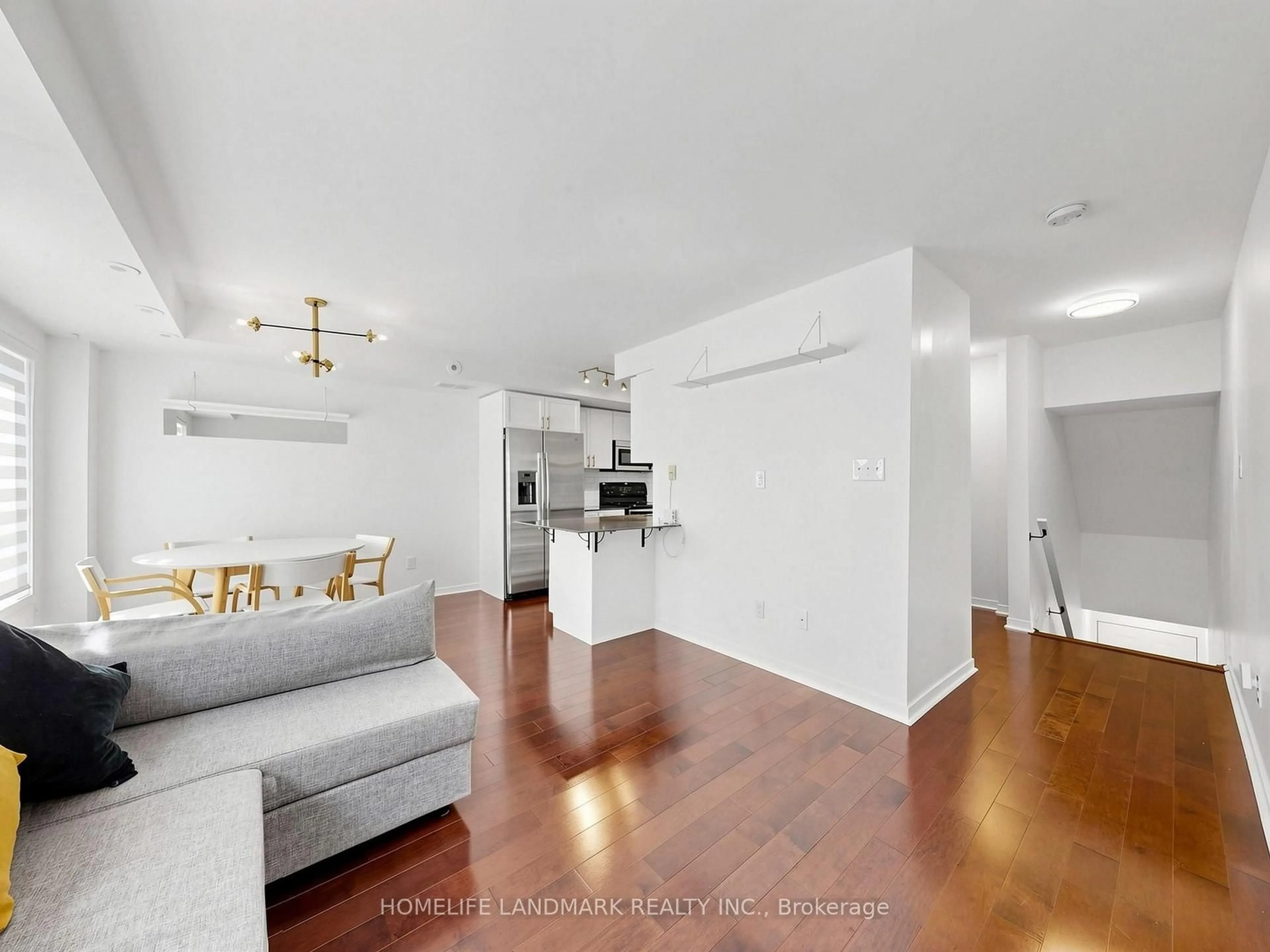 Living room with furniture, unknown for 29 Frances Loring Lane #4, Toronto Ontario M4M 3E8
