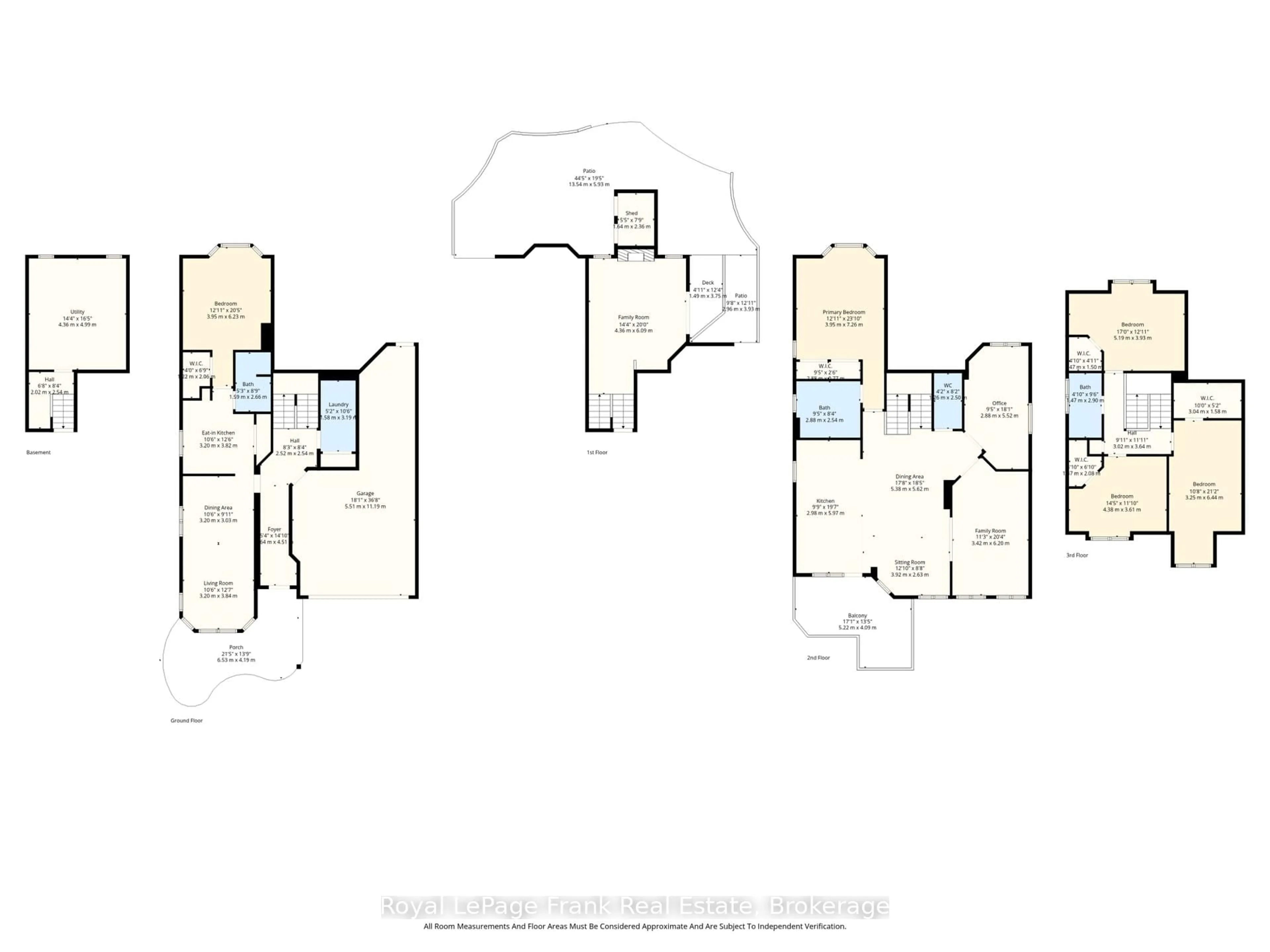 Floor plan for 470 Poplar Ave, Ajax Ontario L1S 1E8